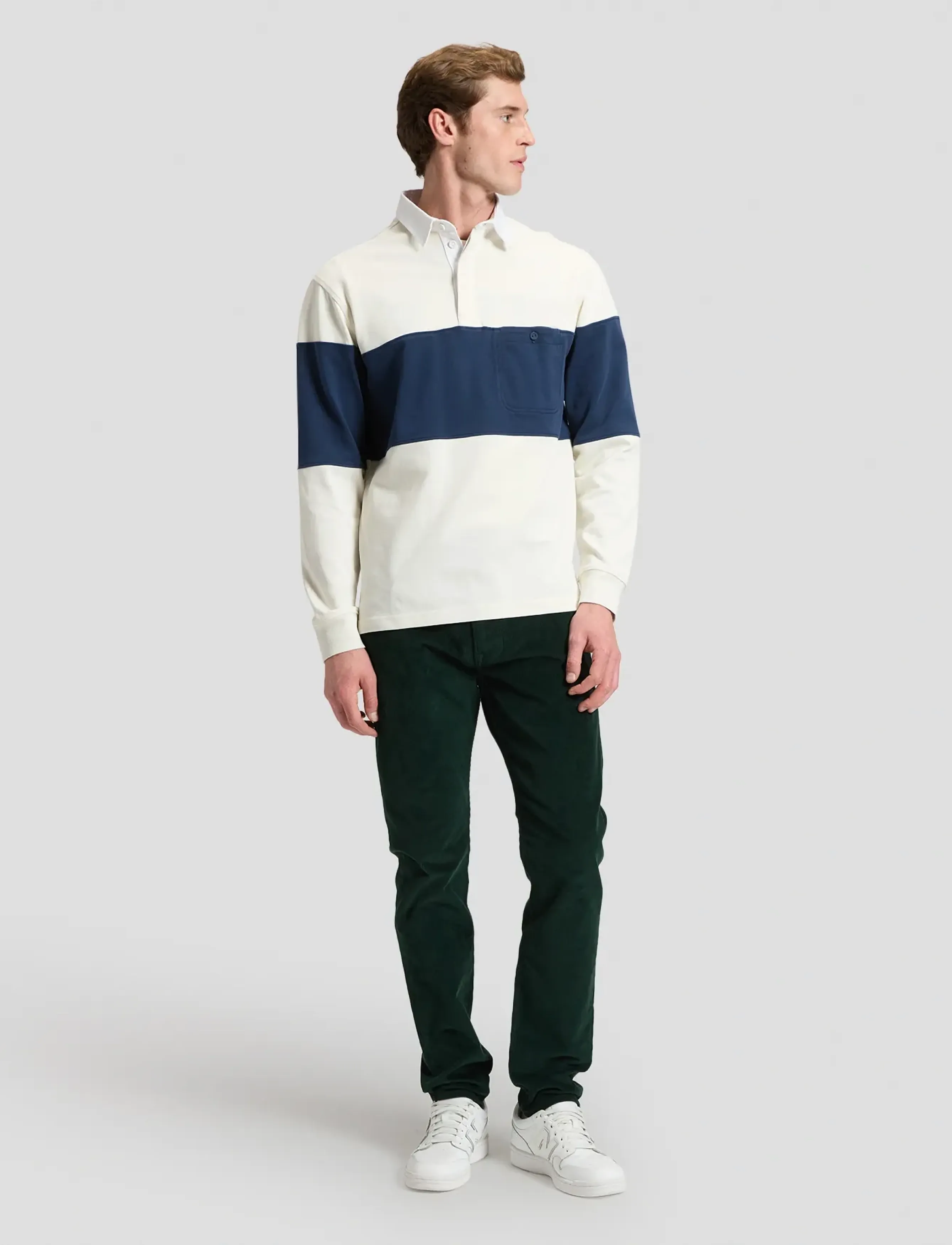 Lee Jeans - RUGBY TEE - poloer i strik med lange ærmer - ecru - 4