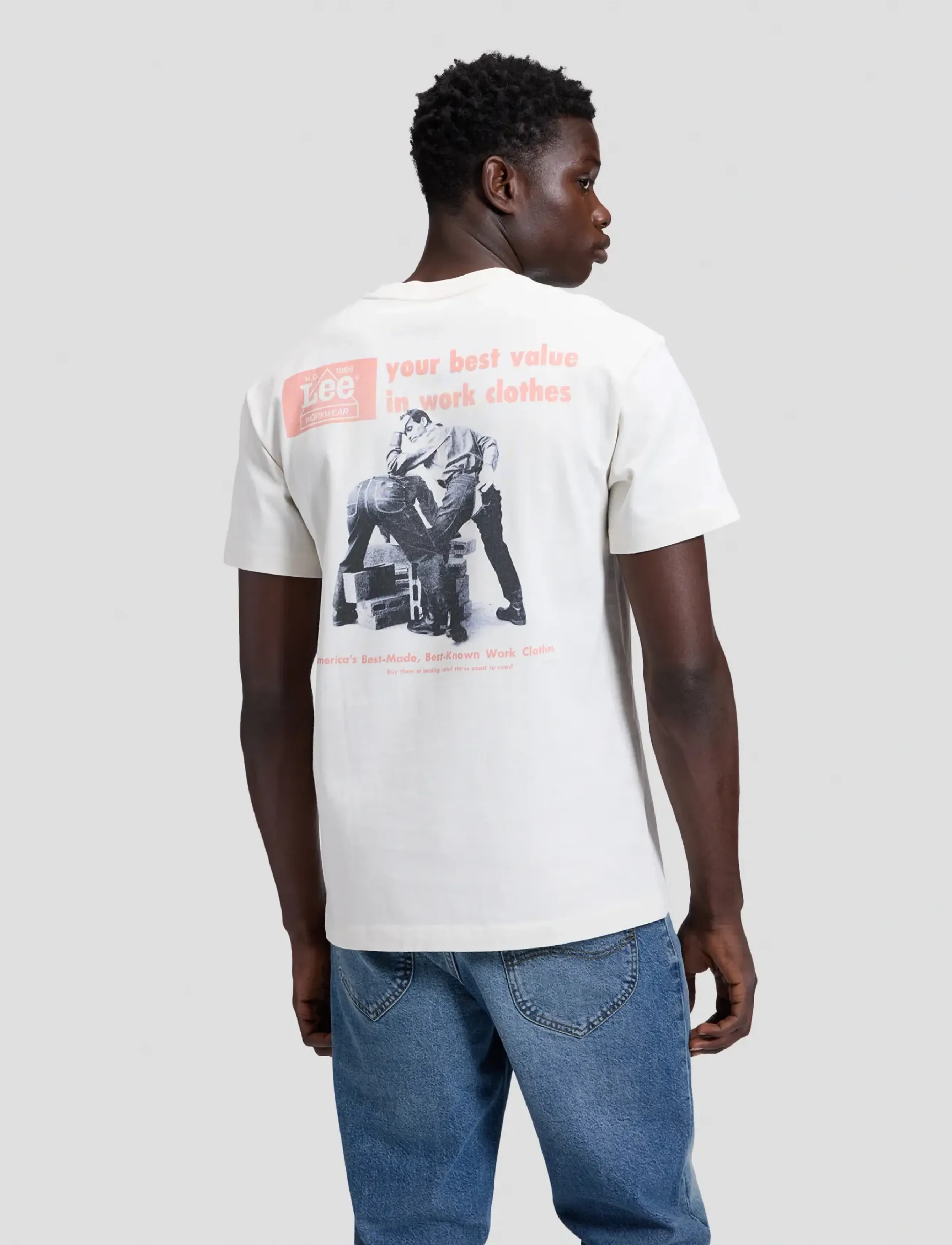 Lee Jeans Workwear Quality Tee t-shirts herr – bild 5