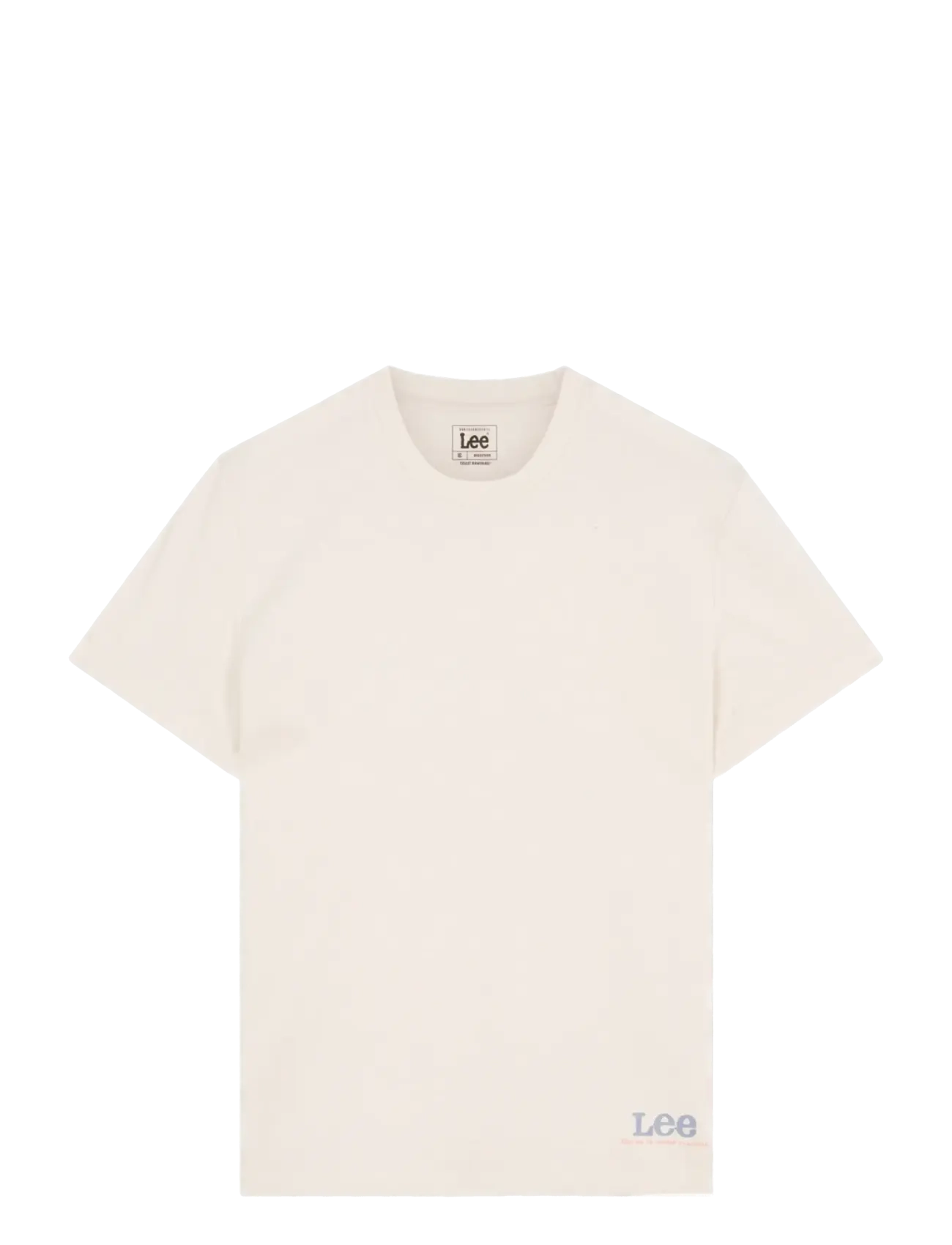 Lee Jeans - WORKWEAR BUILDING TEE - kortärmade t-shirts - ecru - 1