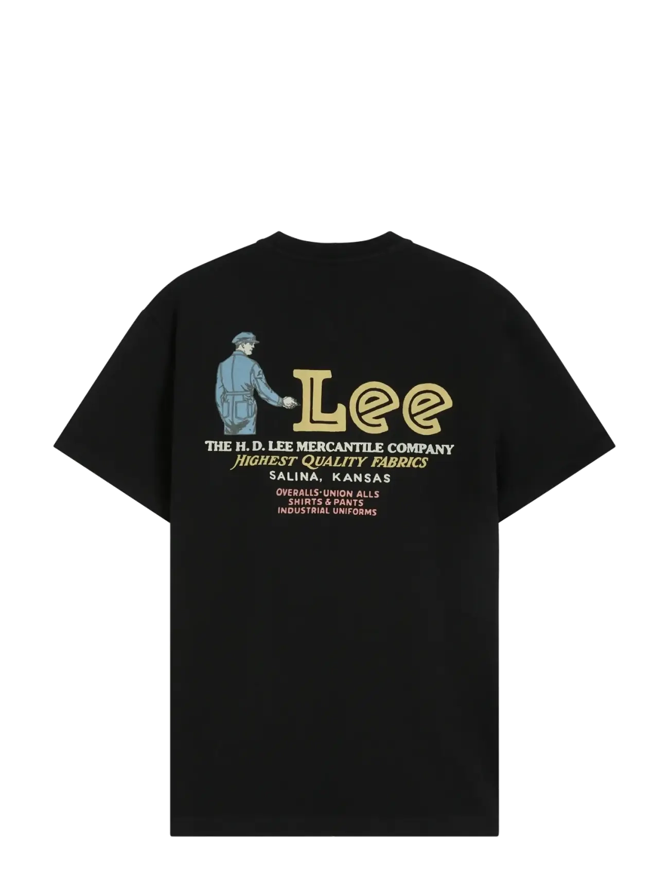 Lee Jeans - WORKWEAR UNIFORM TEE - black - 2
