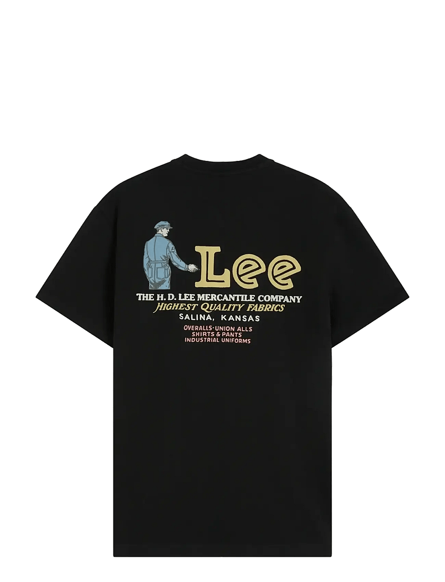 Lee Jeans - WORKWEAR UNIFORM TEE - black - 2