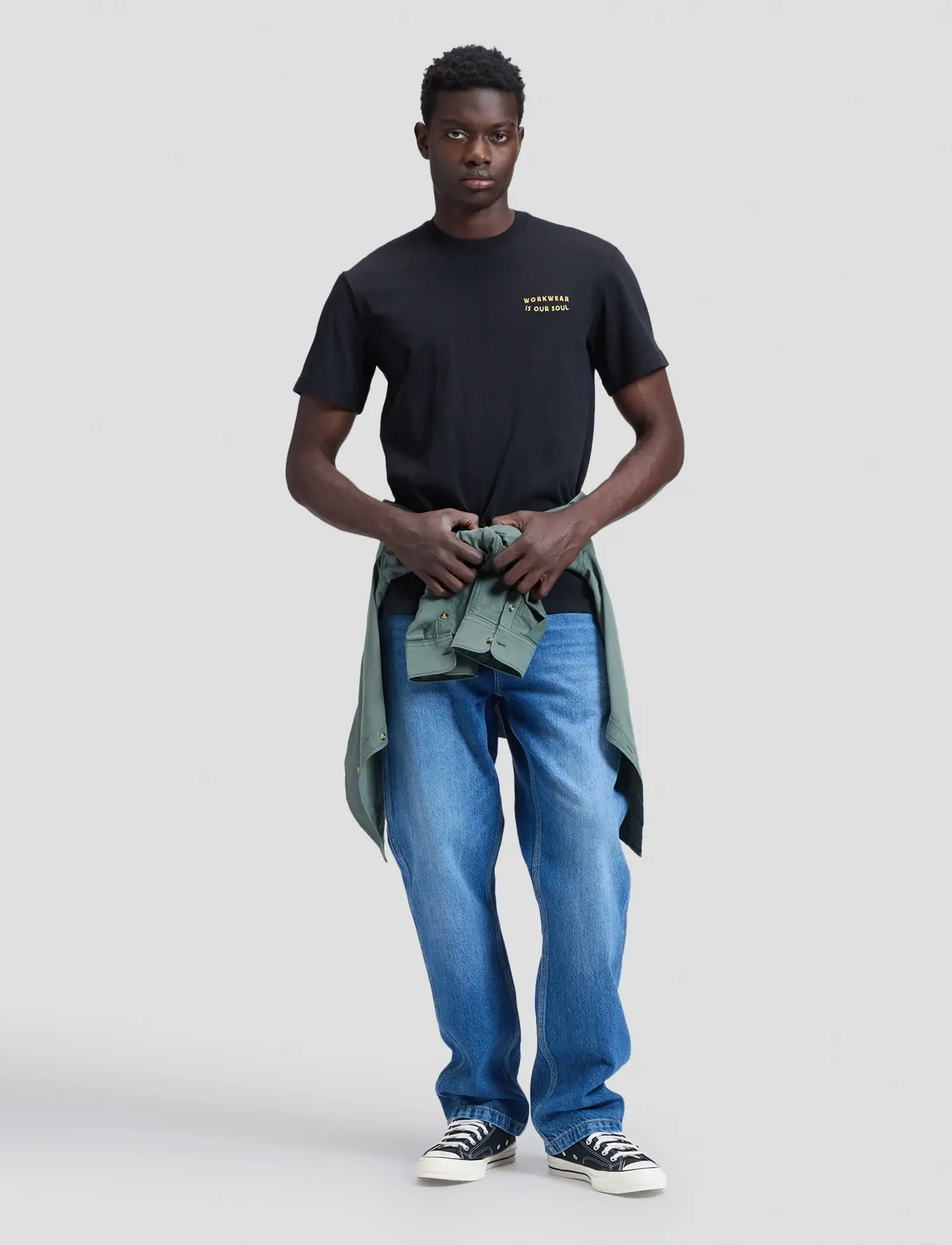 Lee Jeans - WORKWEAR UNIFORM TEE - black - 4