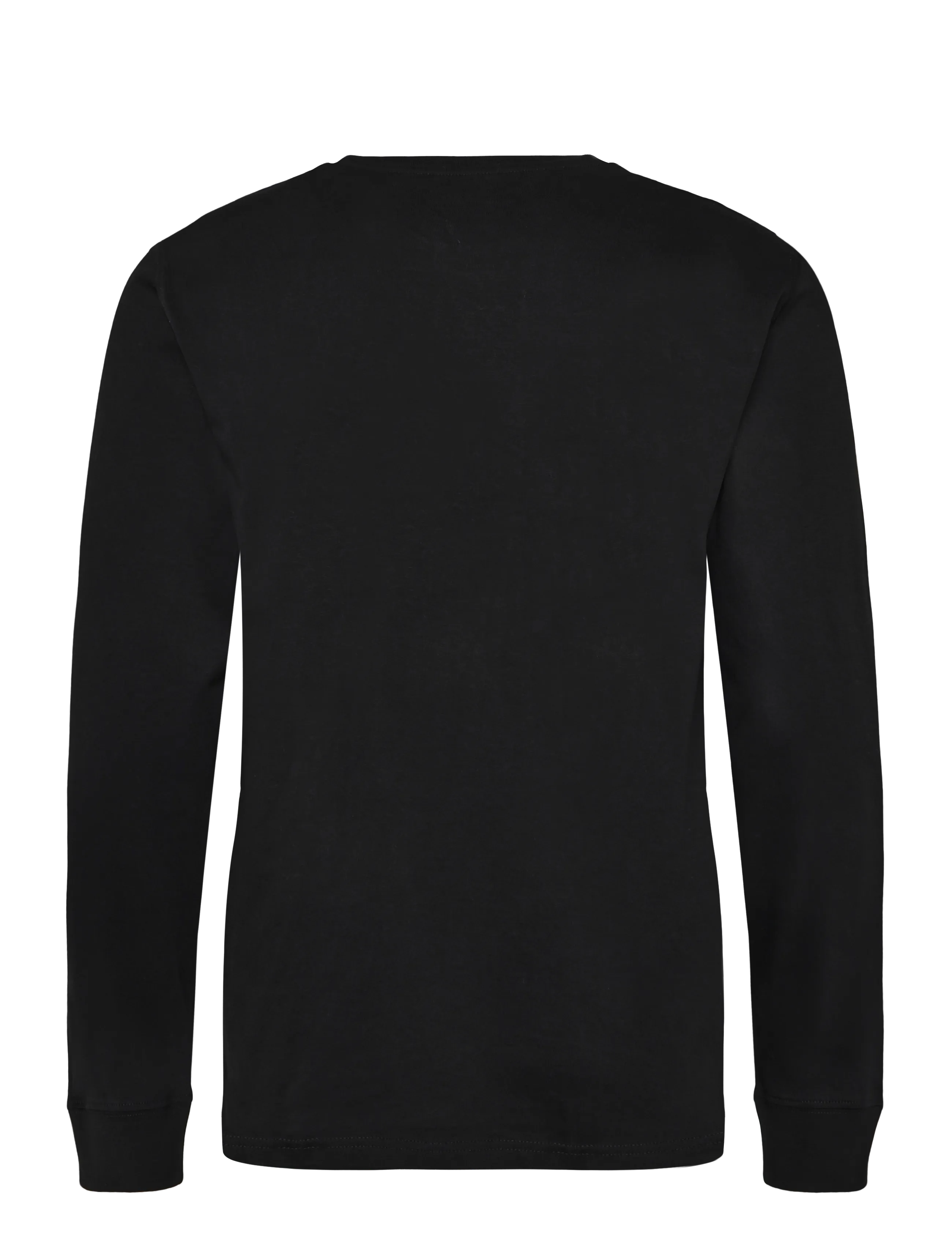 Lee Jeans - LS WOVEN LABEL TEE - t-shirts - black - 2