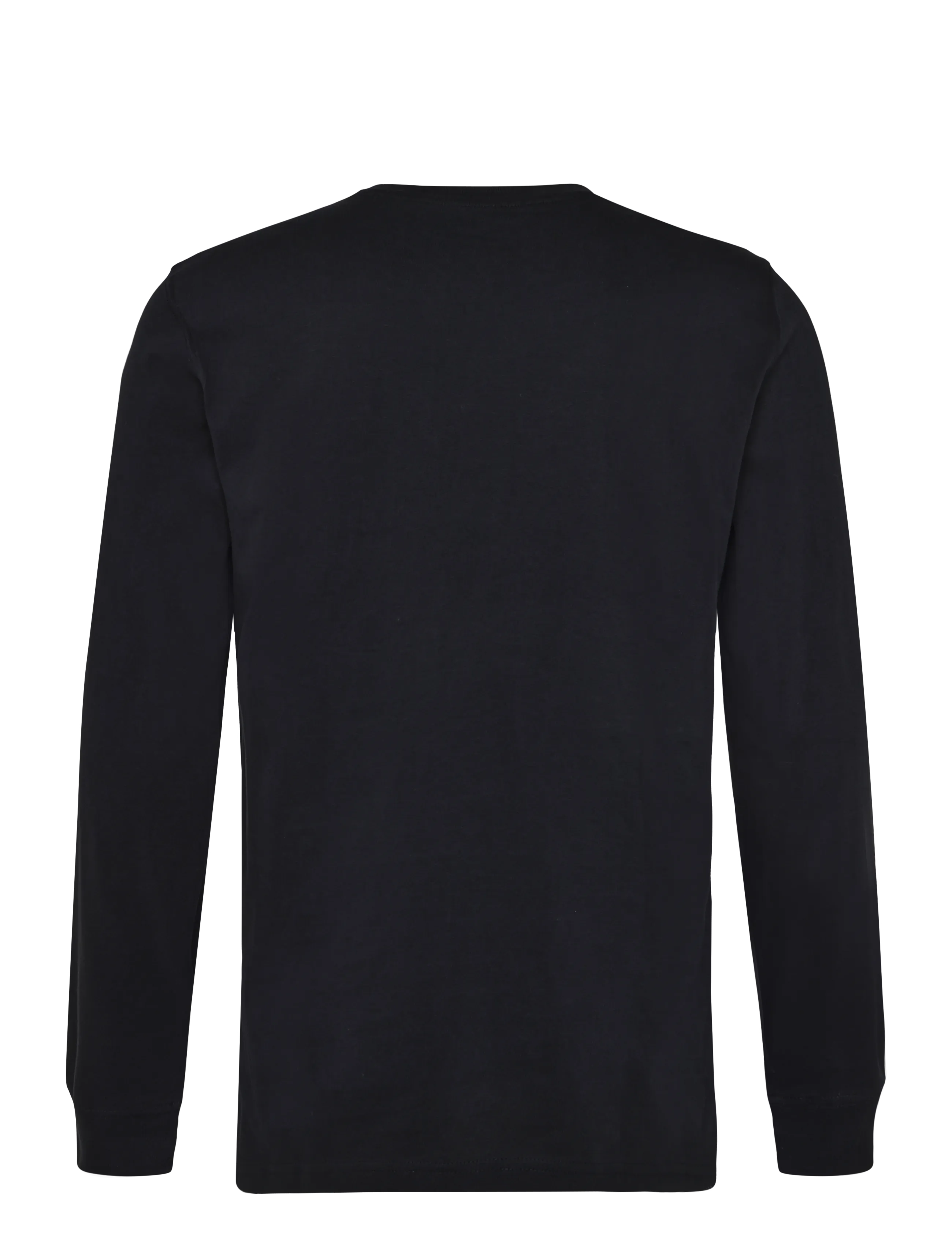 Lee Jeans - LS WOVEN LABEL TEE - t-shirts - rebel navy - 2