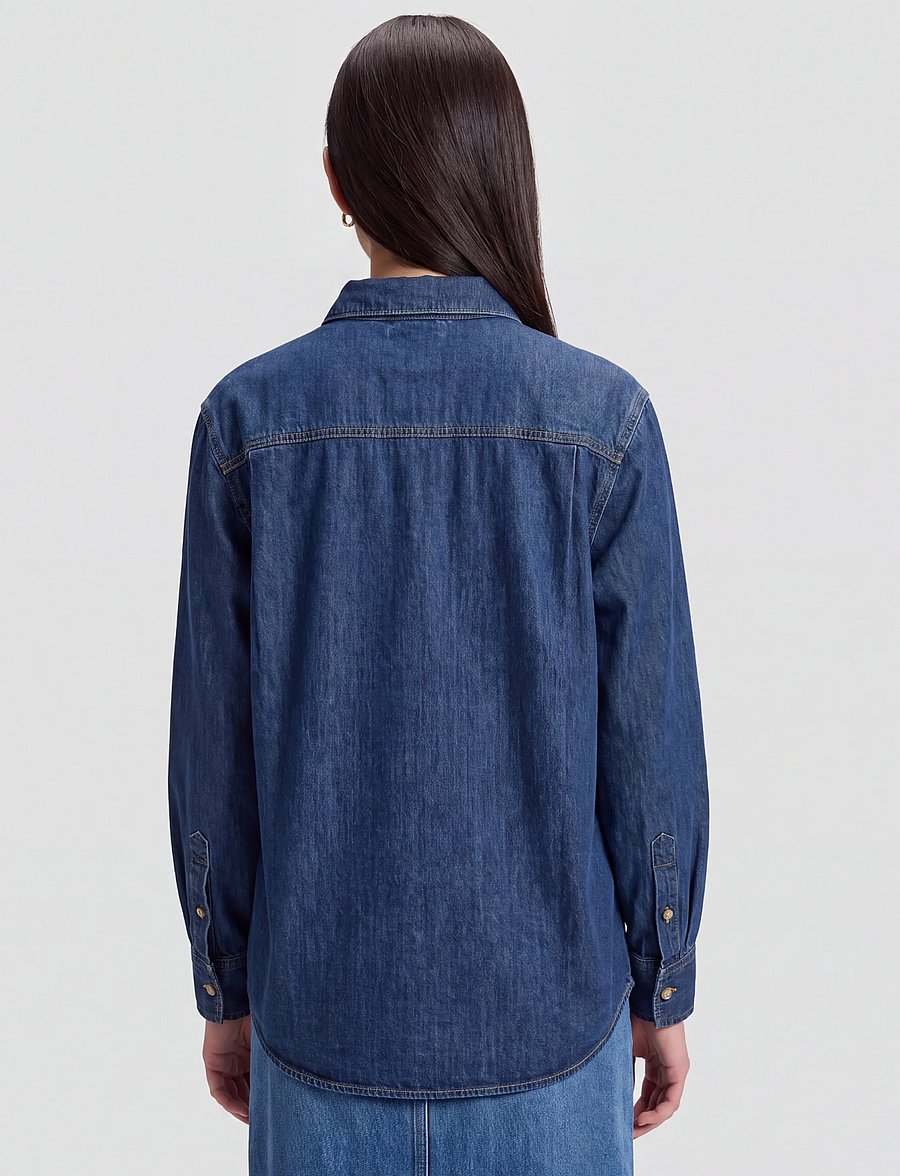 Lee Jeans - CLASSIC SHIRT - langärmlige hemden - brash blue - 3