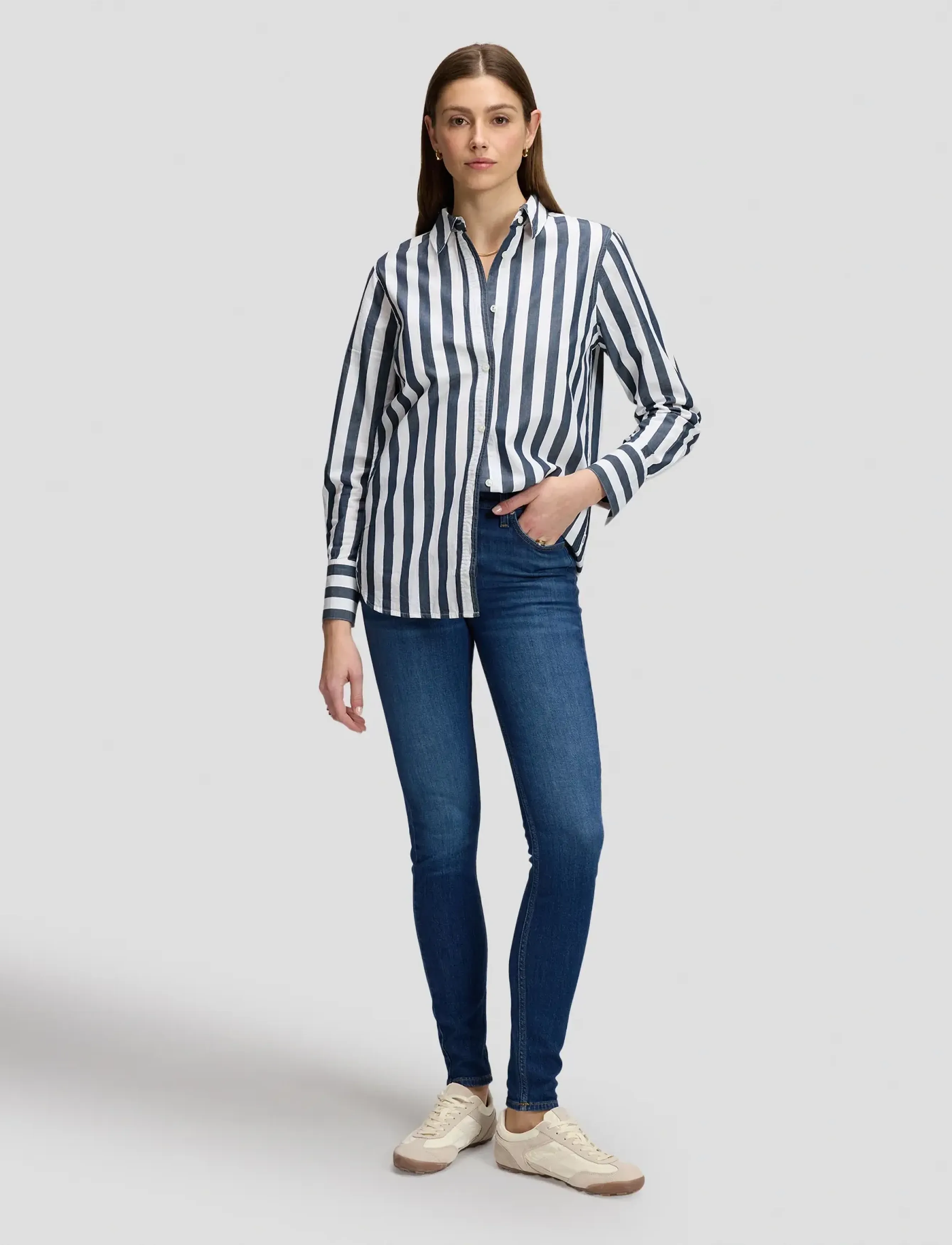 Lee Jeans - CLASSIC SHIRT - långärmade skjortor - rivet navy - 2