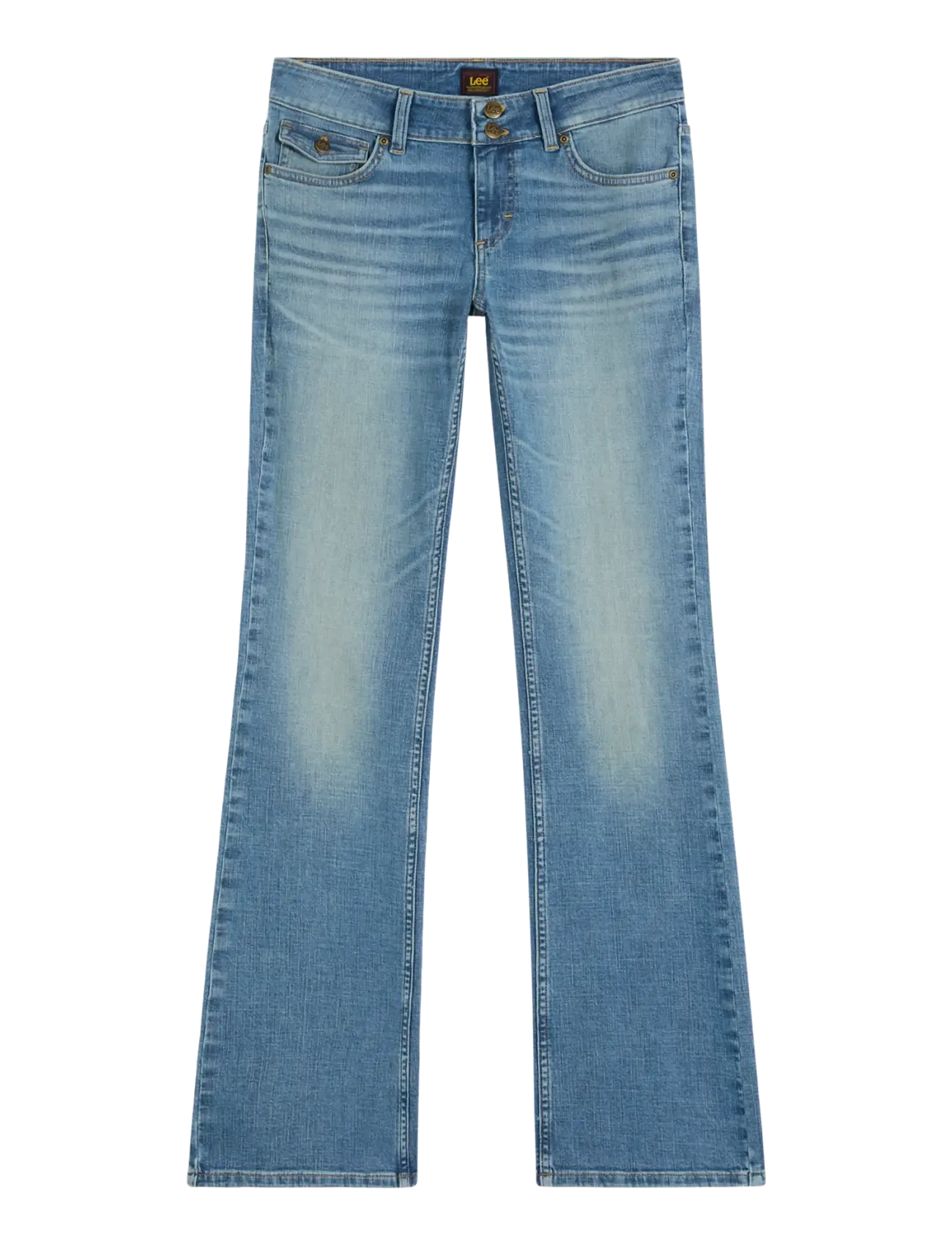 Lee Jeans - FLAP POCKET JESSICA - alt laiad teksad - flowing river - 1