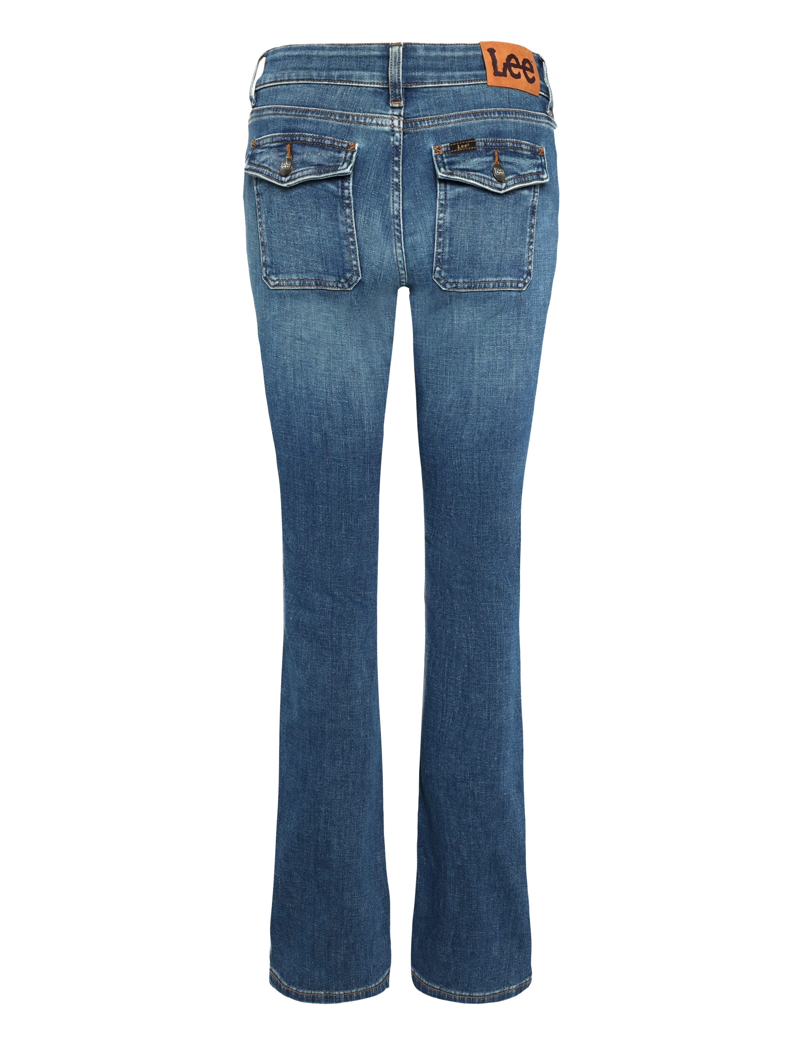 Lee Jeans - FLAP POCKET JESSICA - alt laiad teksad - mid fade - 2