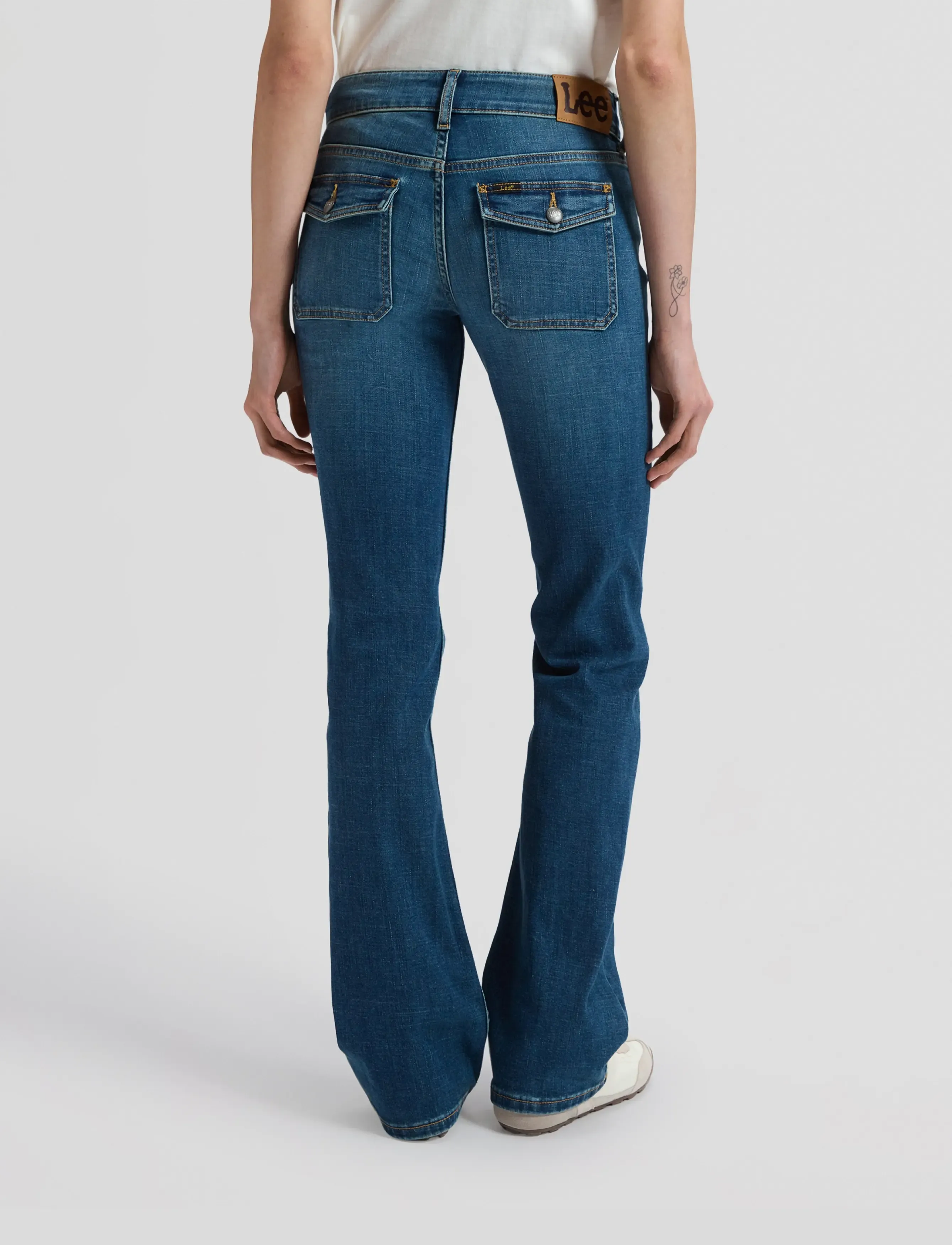 Lee Jeans - FLAP POCKET JESSICA - mid fade - 3