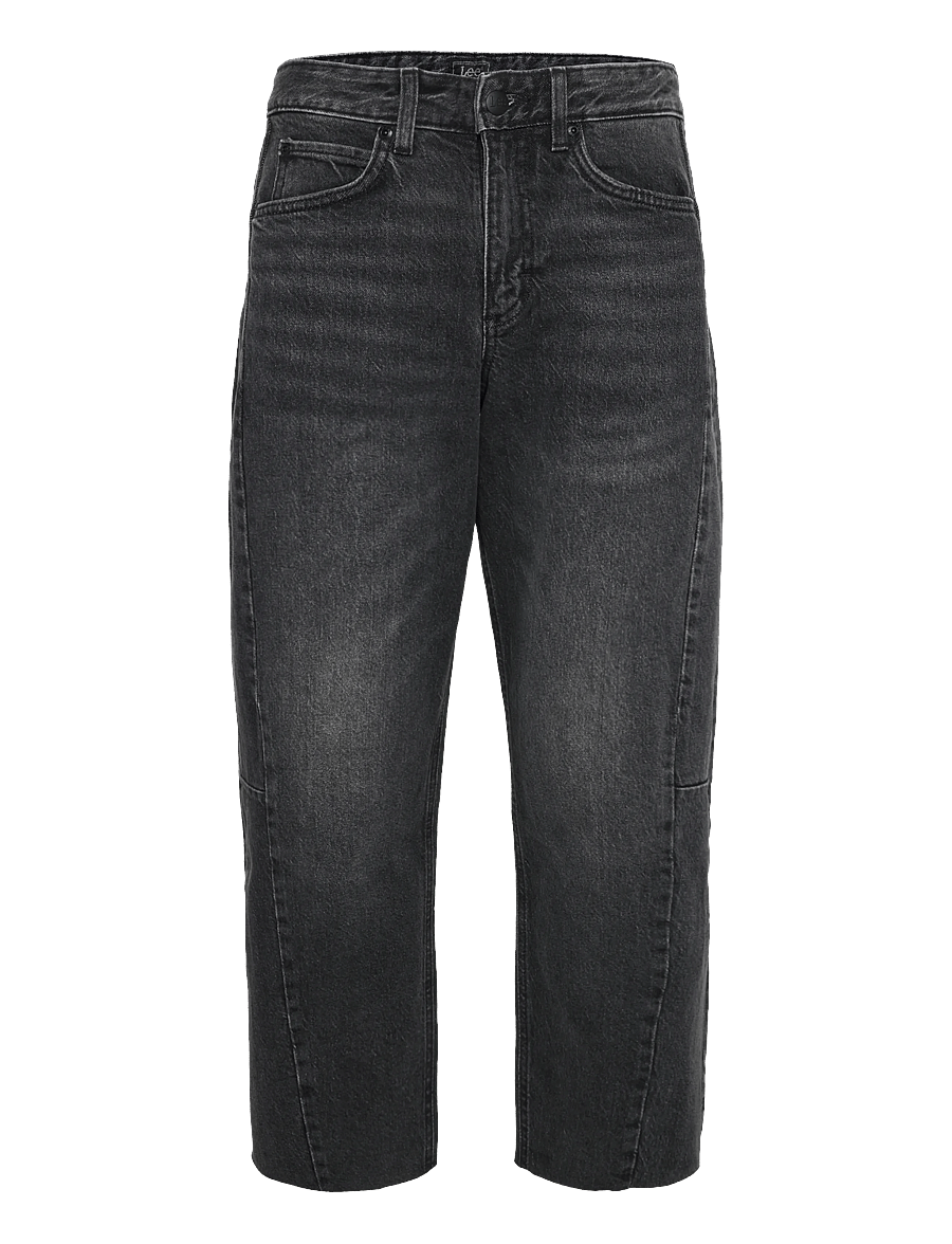 Lee Jeans - RIDER BARREL - barrel jeans - charred black - 1