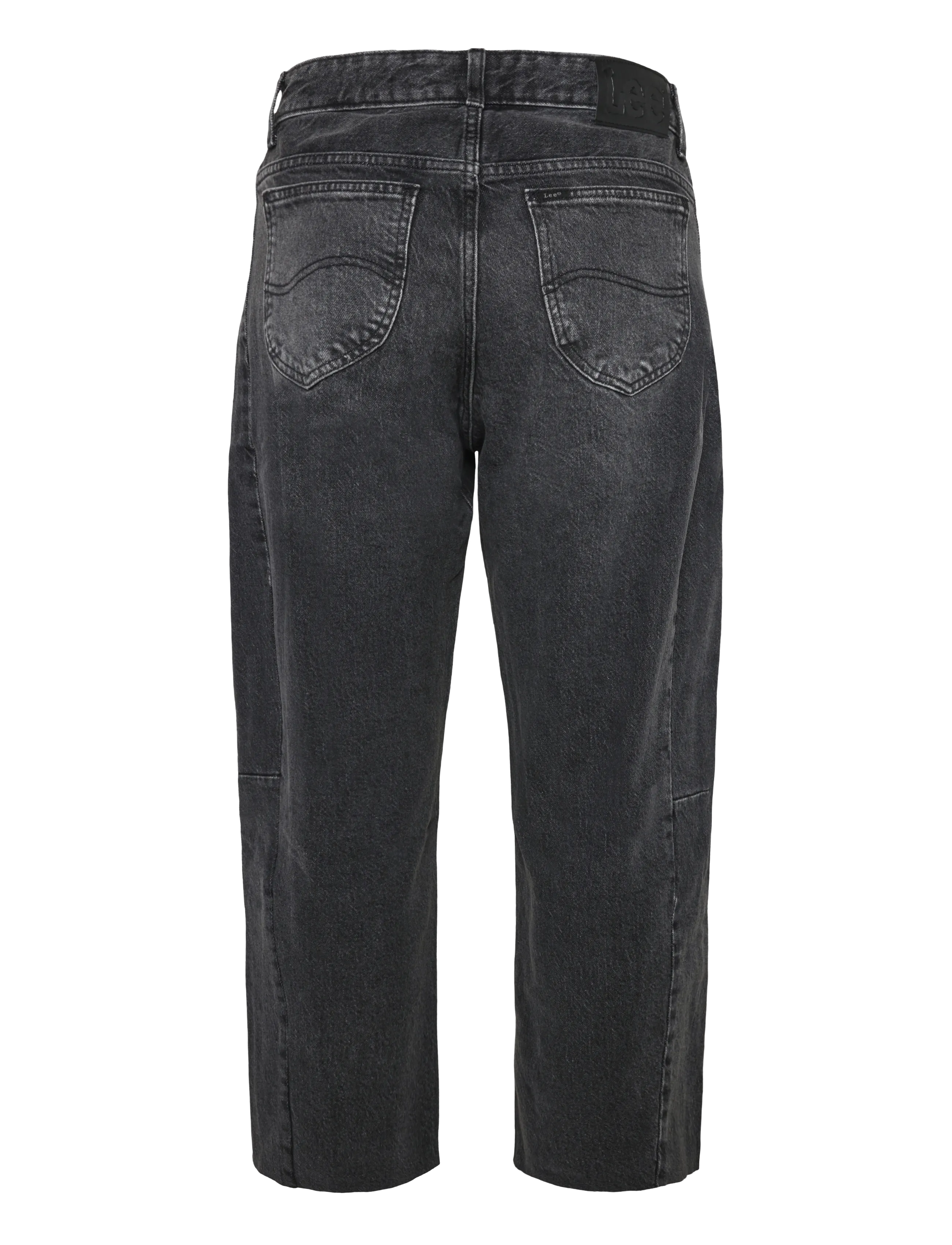 Lee Jeans - RIDER BARREL - barrel jeans - charred black - 1
