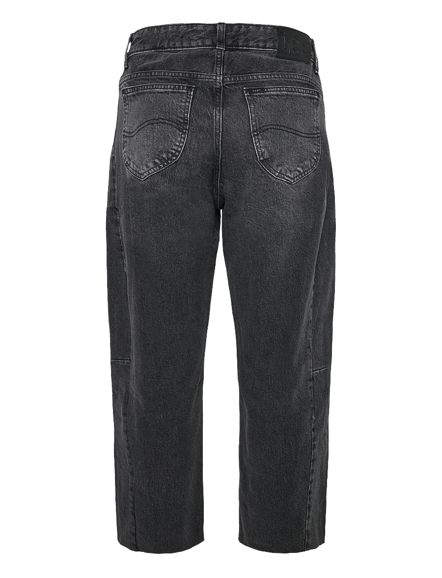 Lee Jeans - RIDER BARREL - barrel jeans - charred black - 1
