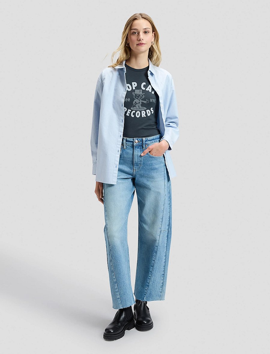 Lee Jeans - RIDER BARREL - barrel jeans - memory trip - 2