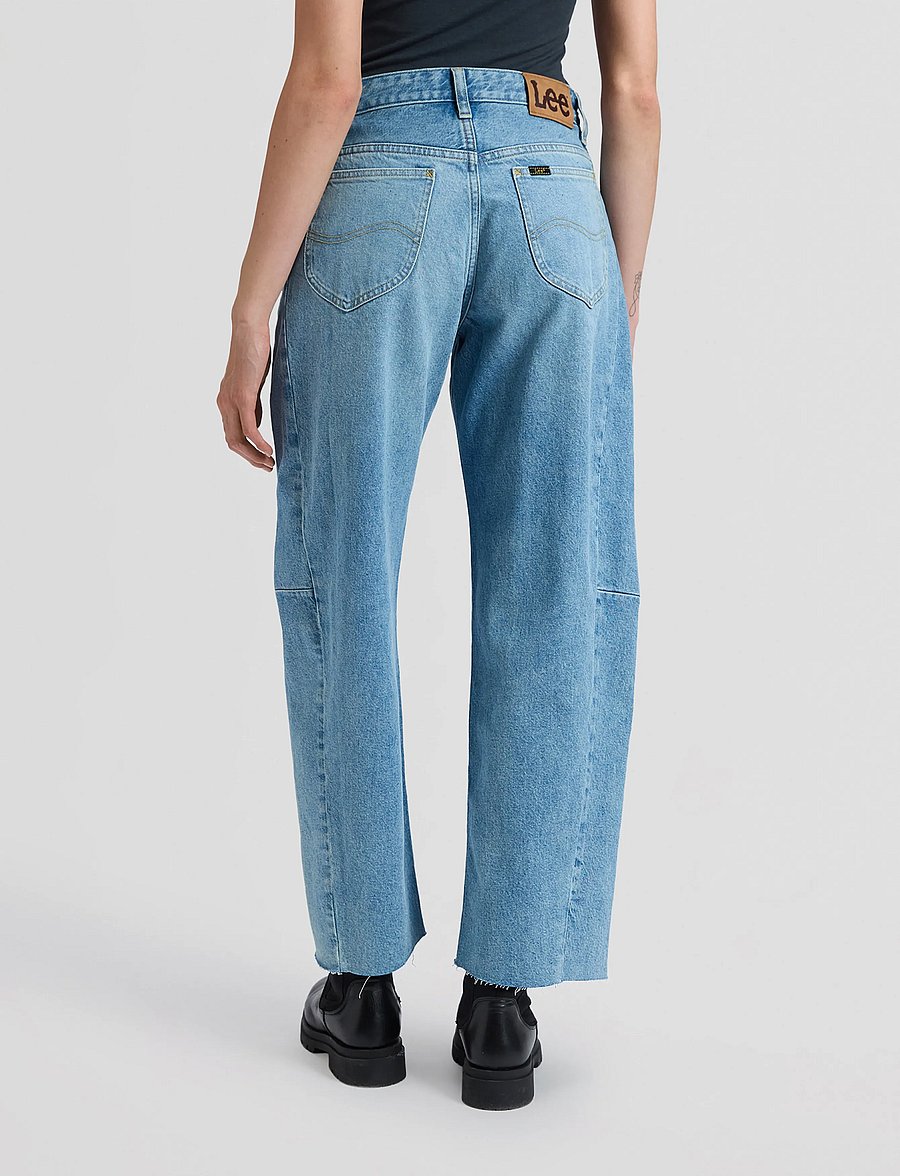 Lee Jeans - RIDER BARREL - barrel jeans - memory trip - 1
