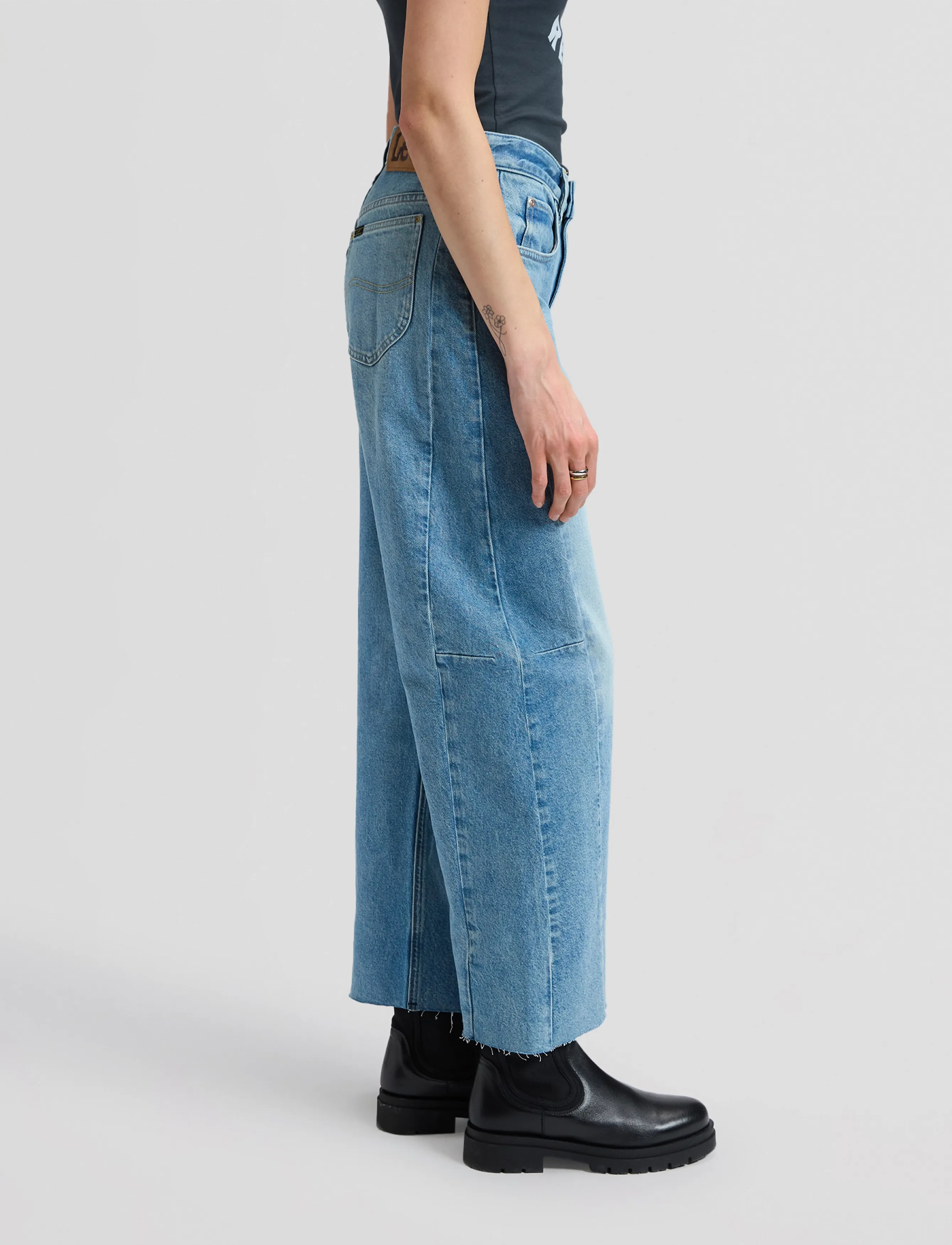 Lee Jeans - RIDER BARREL - barrel jeans - memory trip - 2