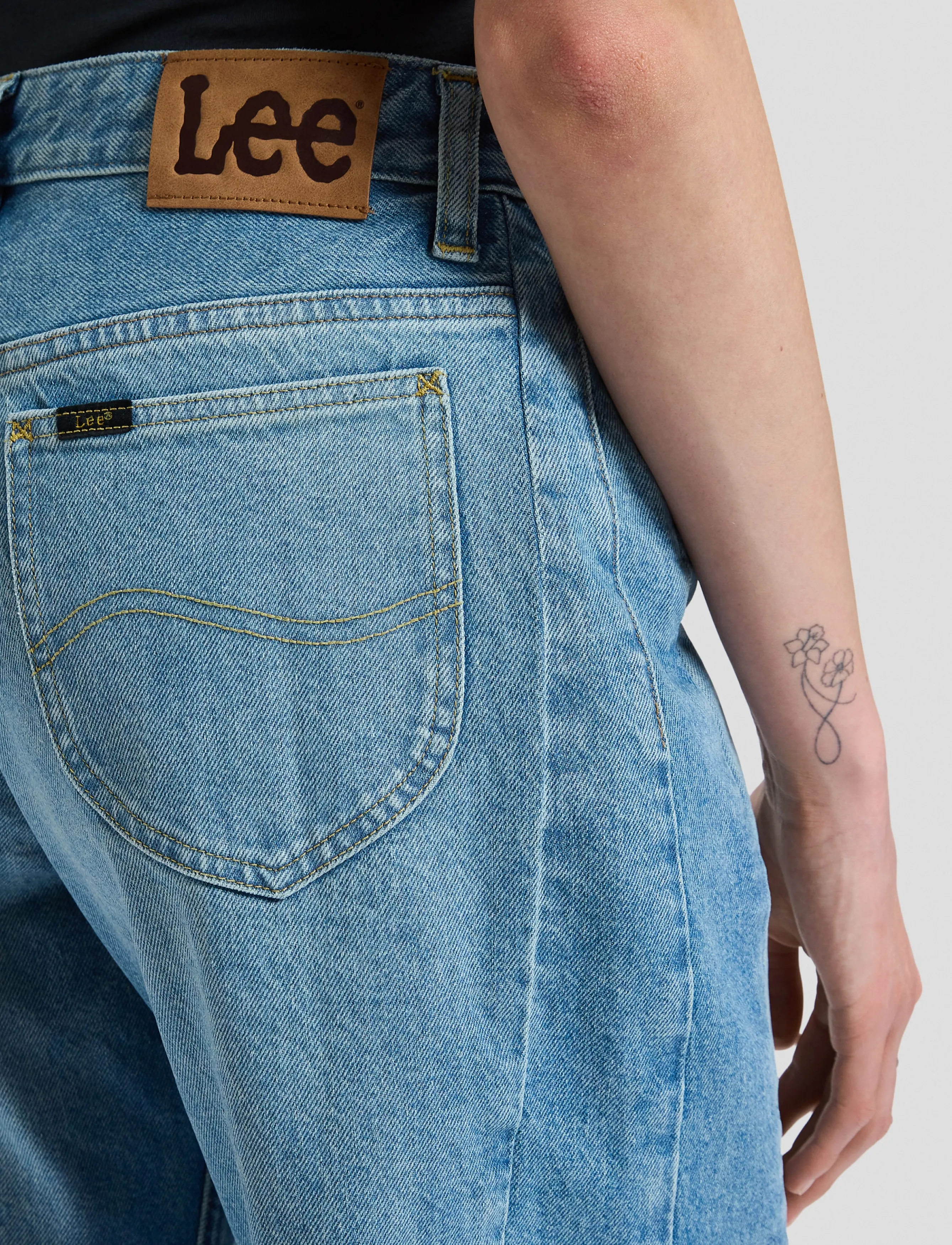 Lee Jeans - RIDER BARREL - barrel jeans - memory trip - 3