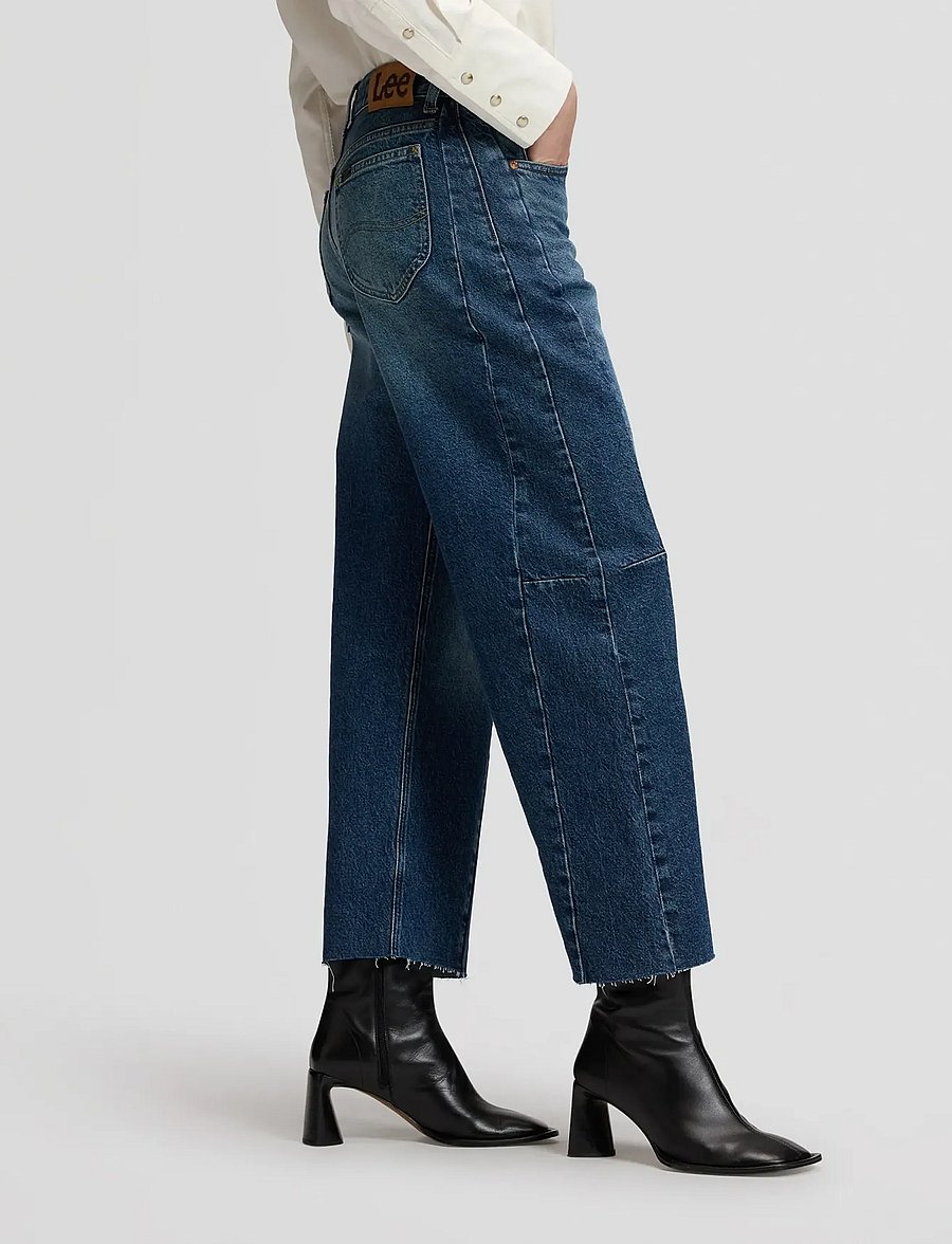 Lee Jeans - RIDER BARREL - barrel jeans - stellar blade - 4