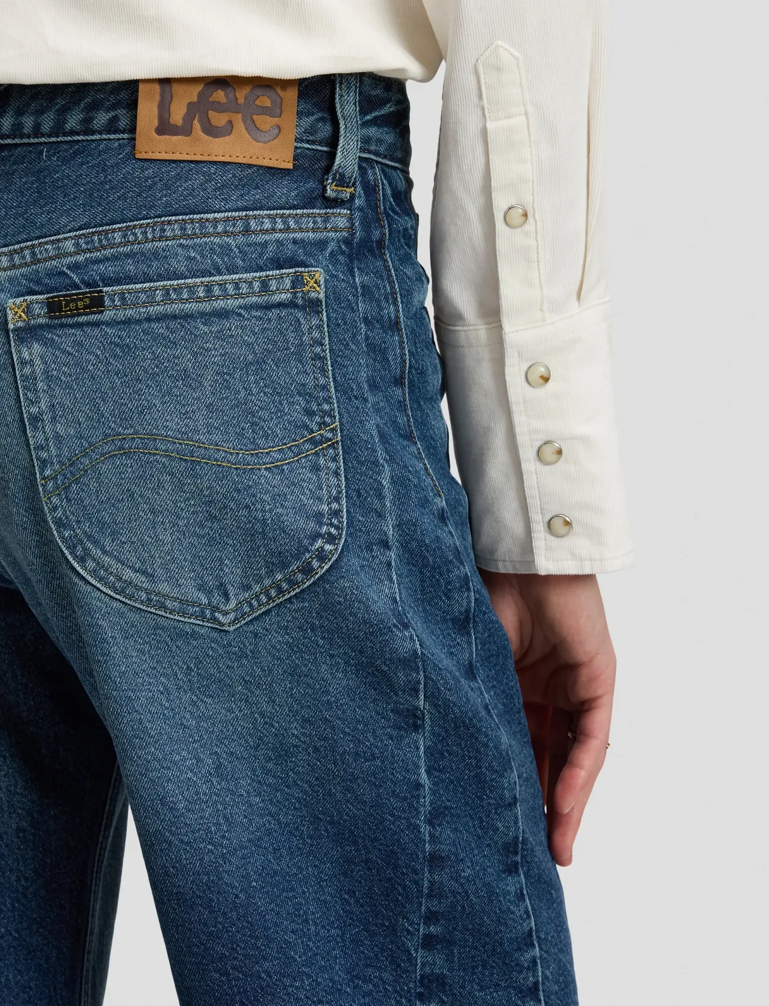 Lee Jeans - RIDER BARREL - barrel jeans - stellar blade - 5