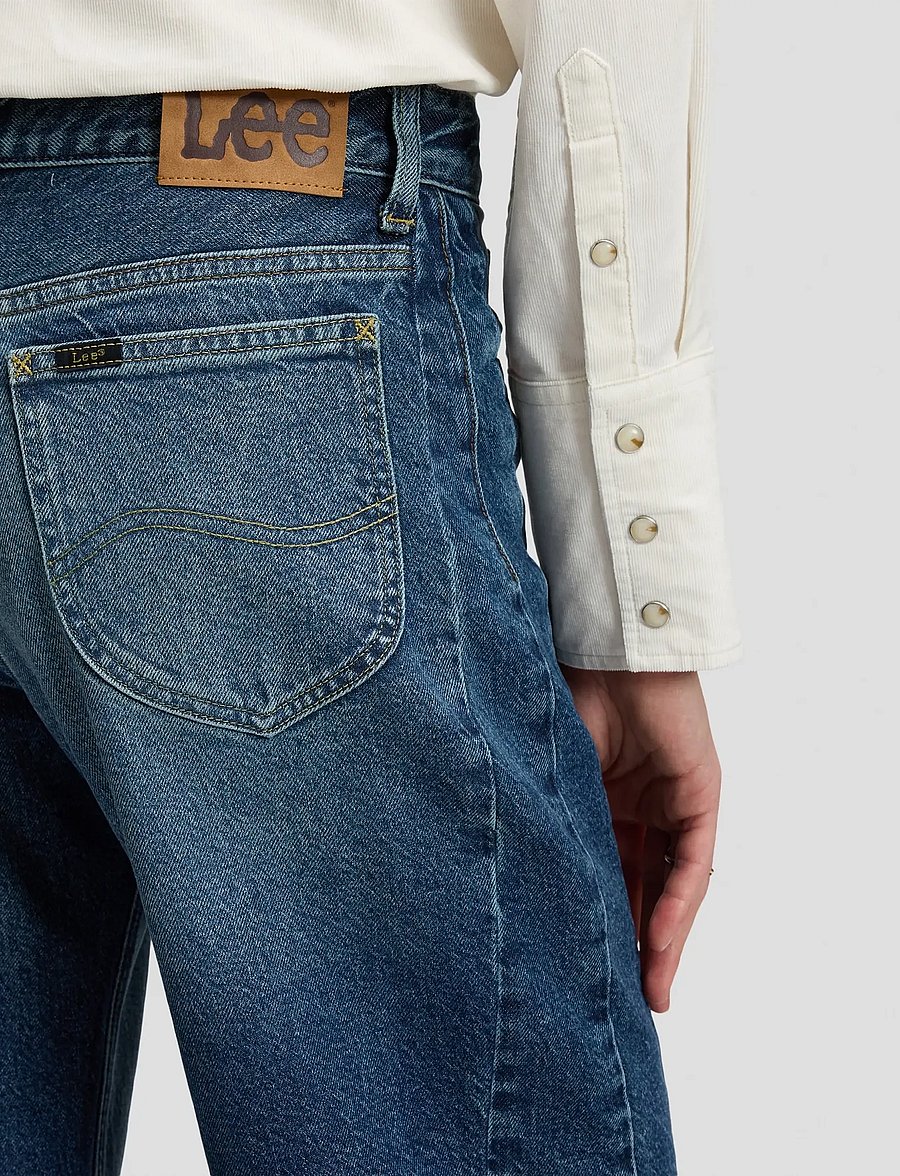 Lee Jeans - RIDER BARREL - barrel jeans - stellar blade - 5