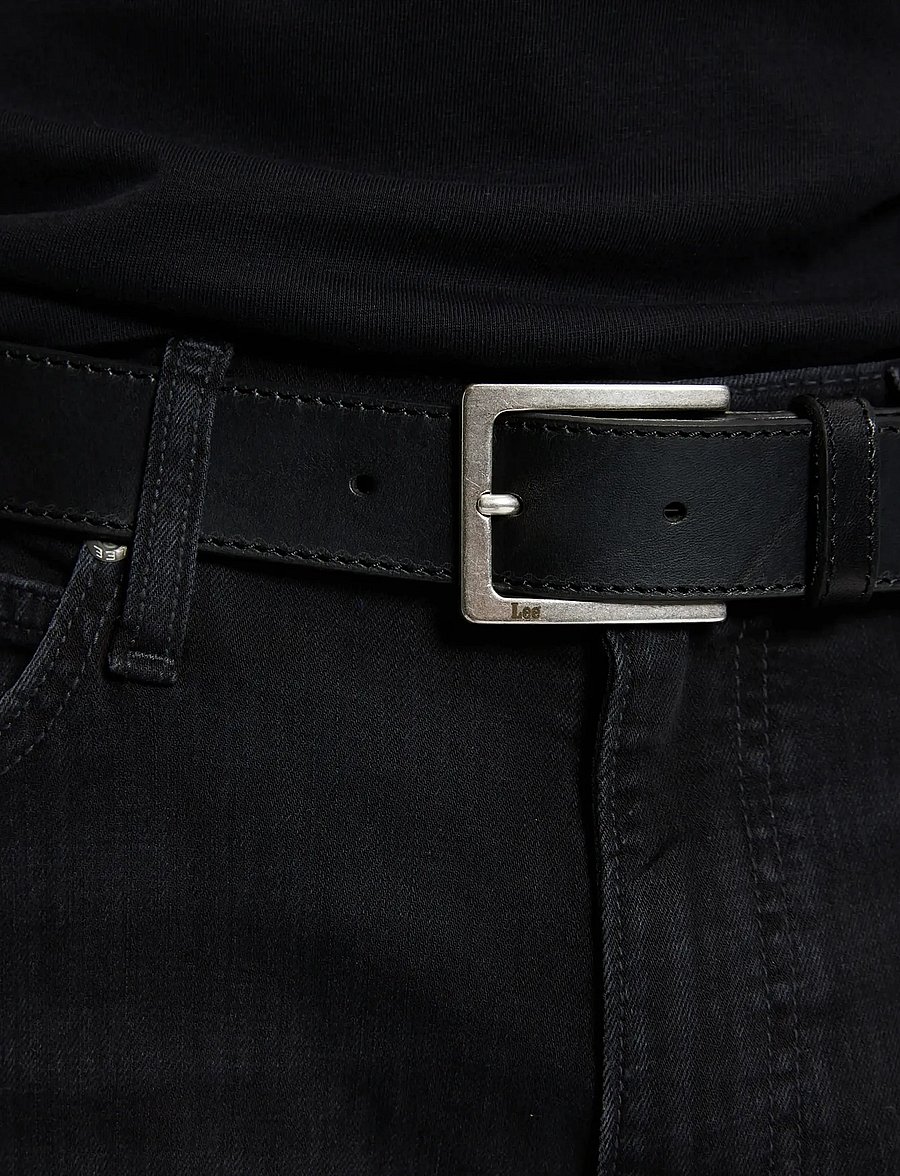 Lee Jeans - FORMAL BELT - klassische gürtel - black - 3