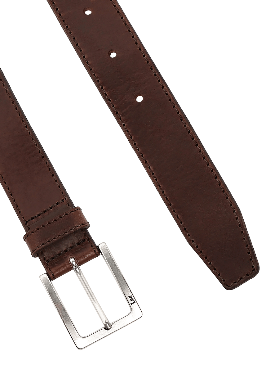 Lee Jeans - FORMAL BELT - klassische gürtel - dark brown - 2