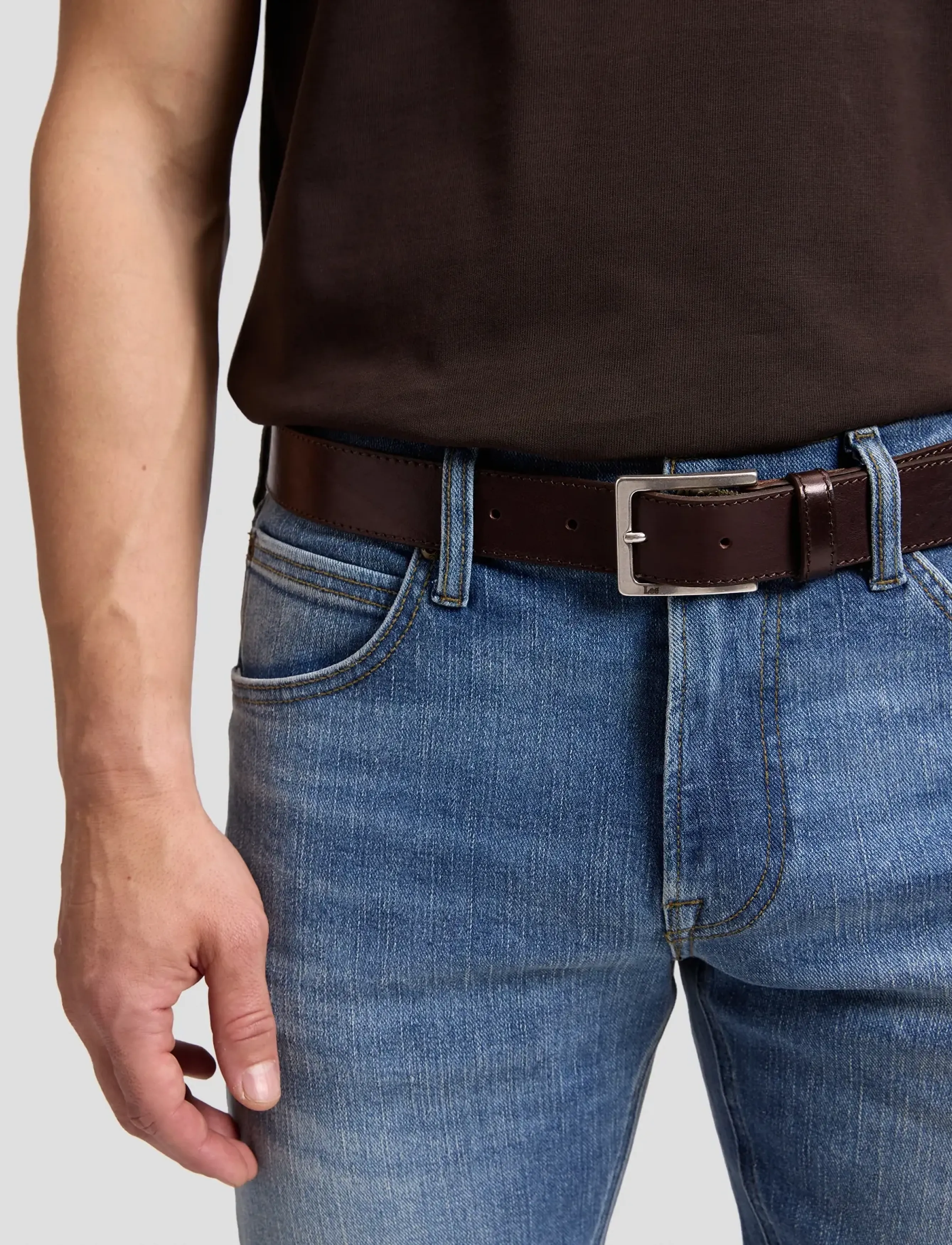 Lee Jeans - FORMAL BELT - klassiske bælter - dark brown - 2