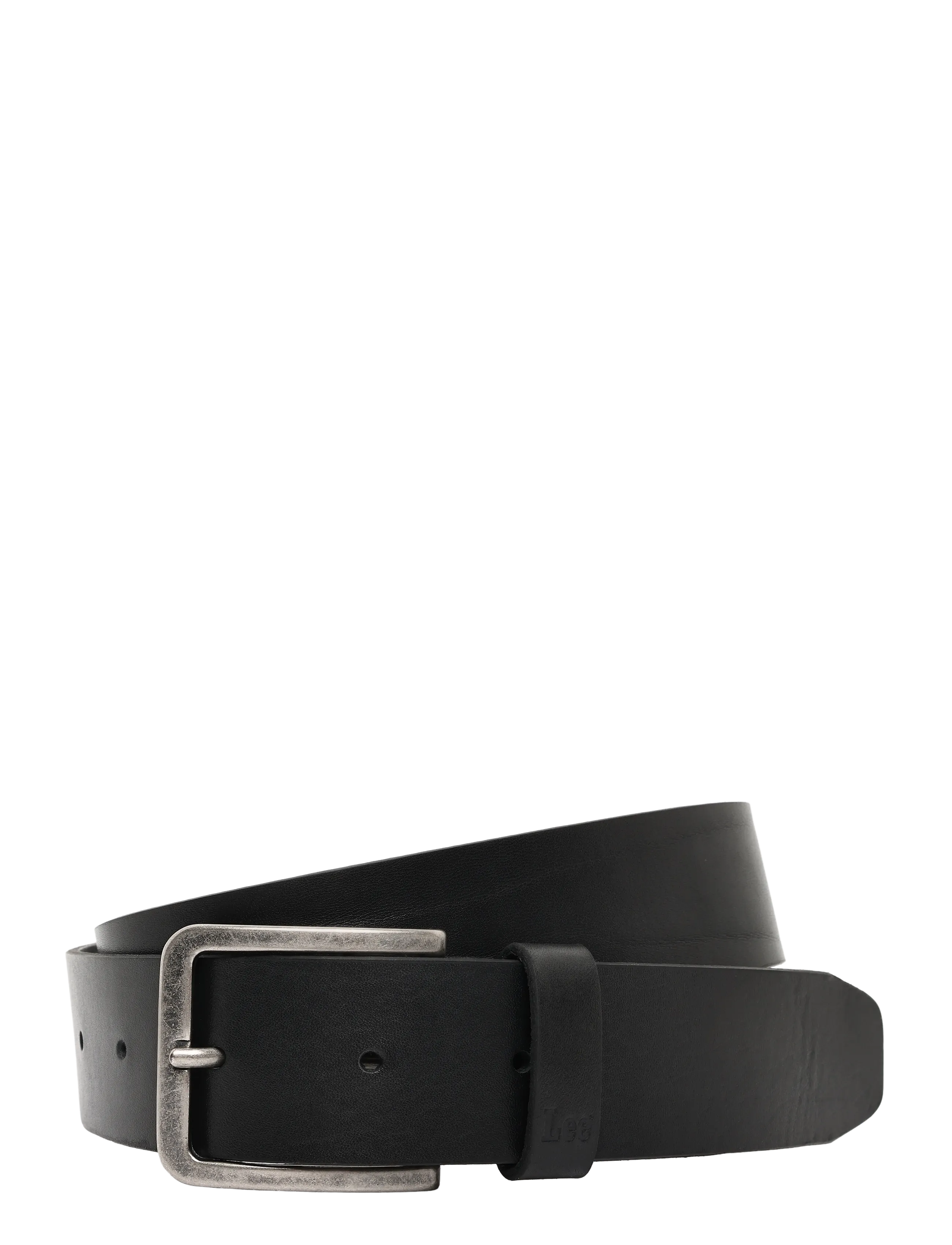 Lee Jeans EMBOSSED LOGO BELT - Gürtel - BLACK / black