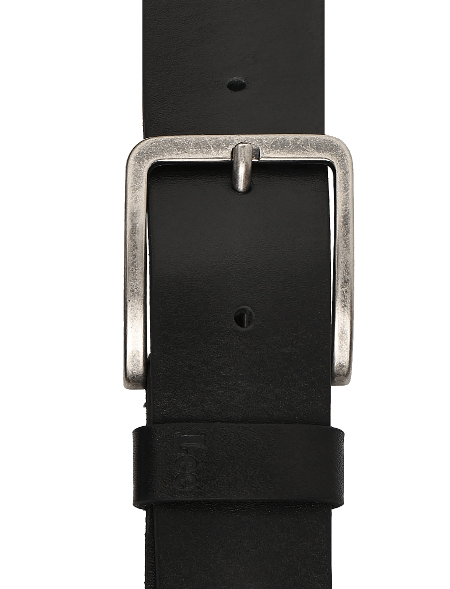 Lee Jeans - EMBOSSED LOGO BELT - klassiske bælter - black - 5