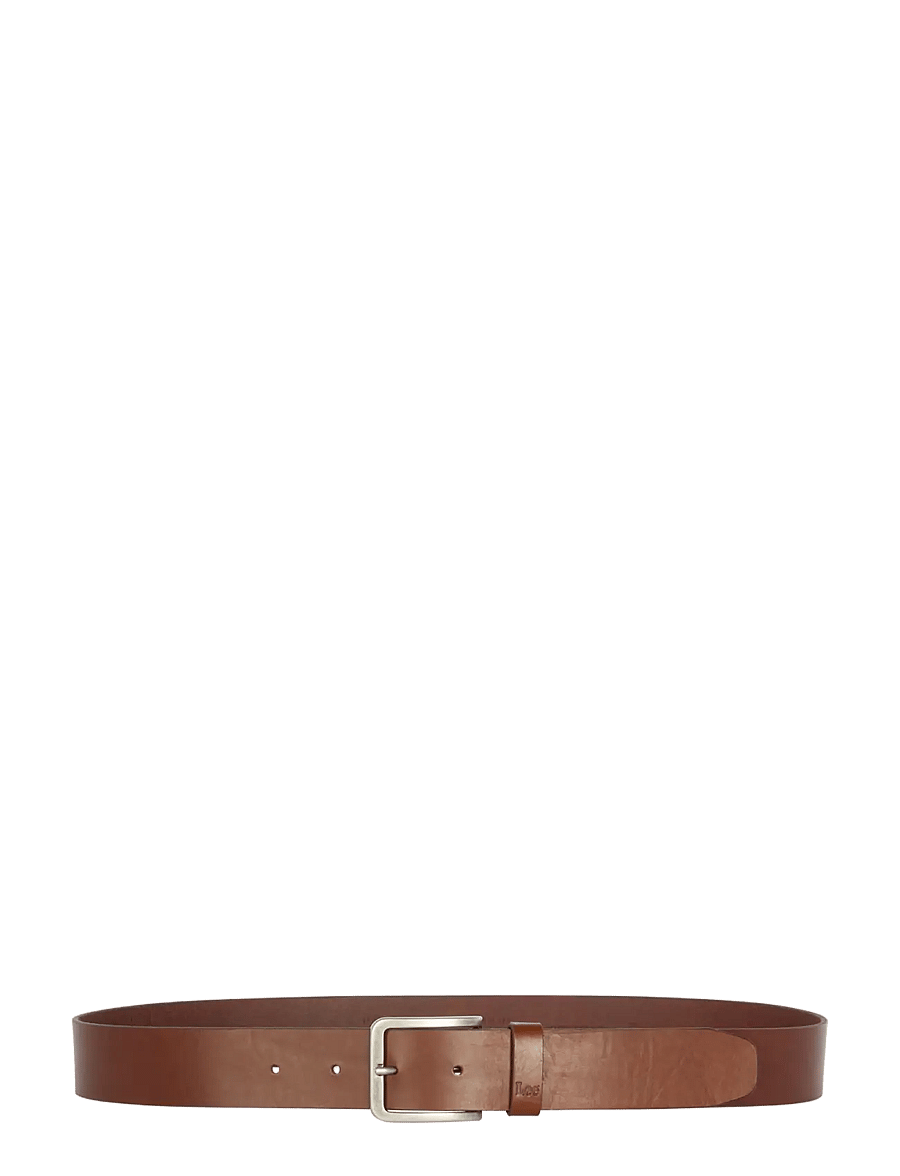 Lee Jeans - EMBOSSED LOGO BELT - klassische gürtel - dark brown - 1