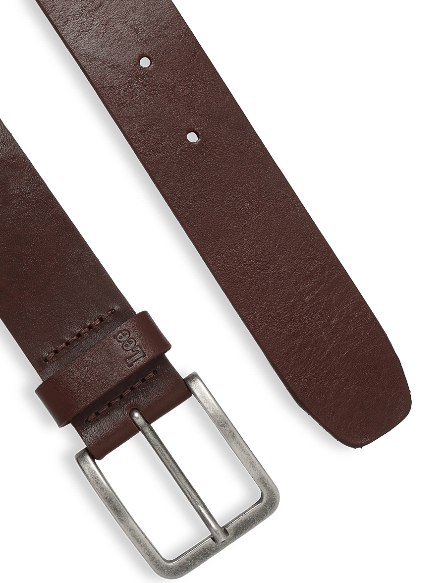 Lee Jeans - EMBOSSED LOGO BELT - klassiske bælter - dark brown - 2