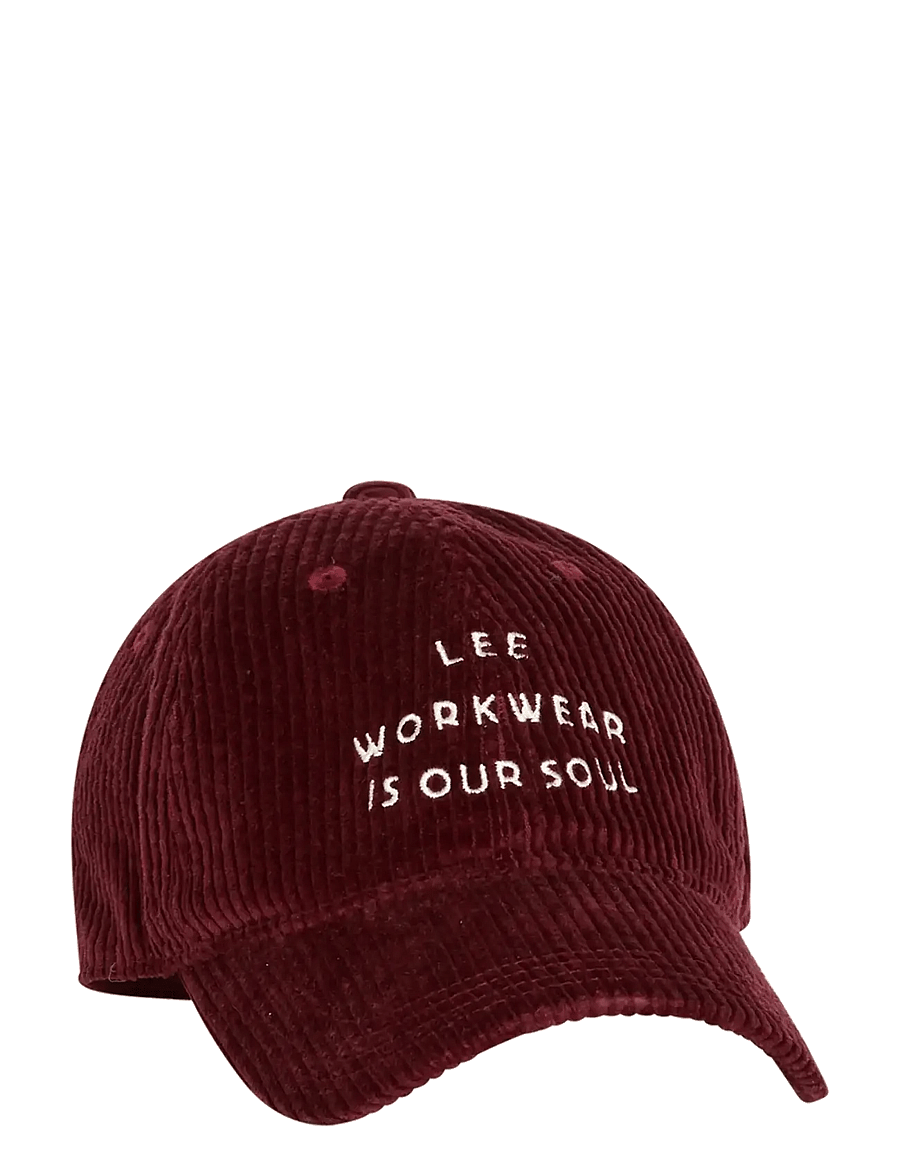 Lee Jeans - EMBROIDERY WORKWEAR CAP - caps - port - 1
