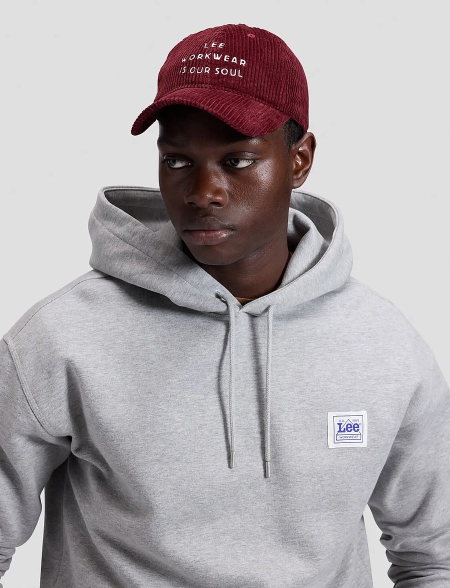 Lee Jeans - EMBROIDERY WORKWEAR CAP - caps - port - 0