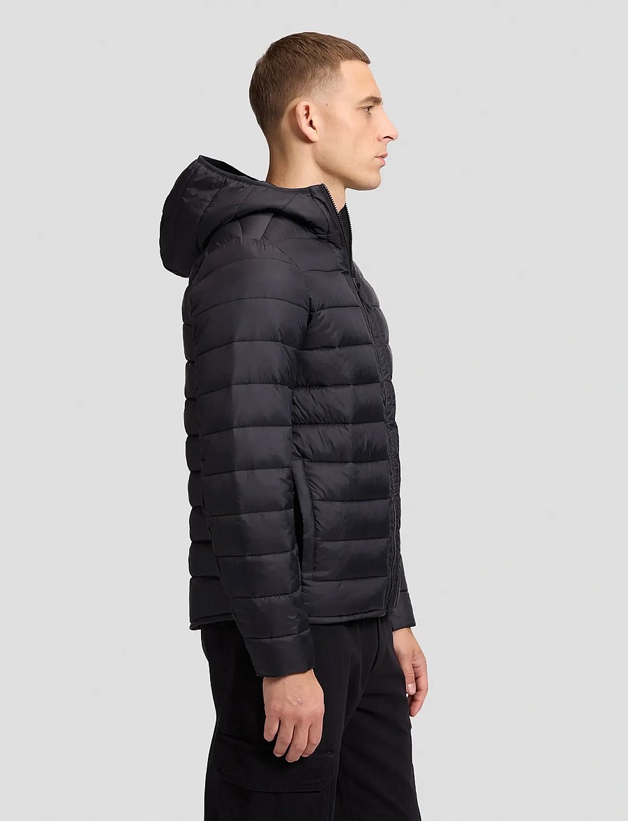 Lee Jeans - PUFFER JACKET - spring jackets - black - 4