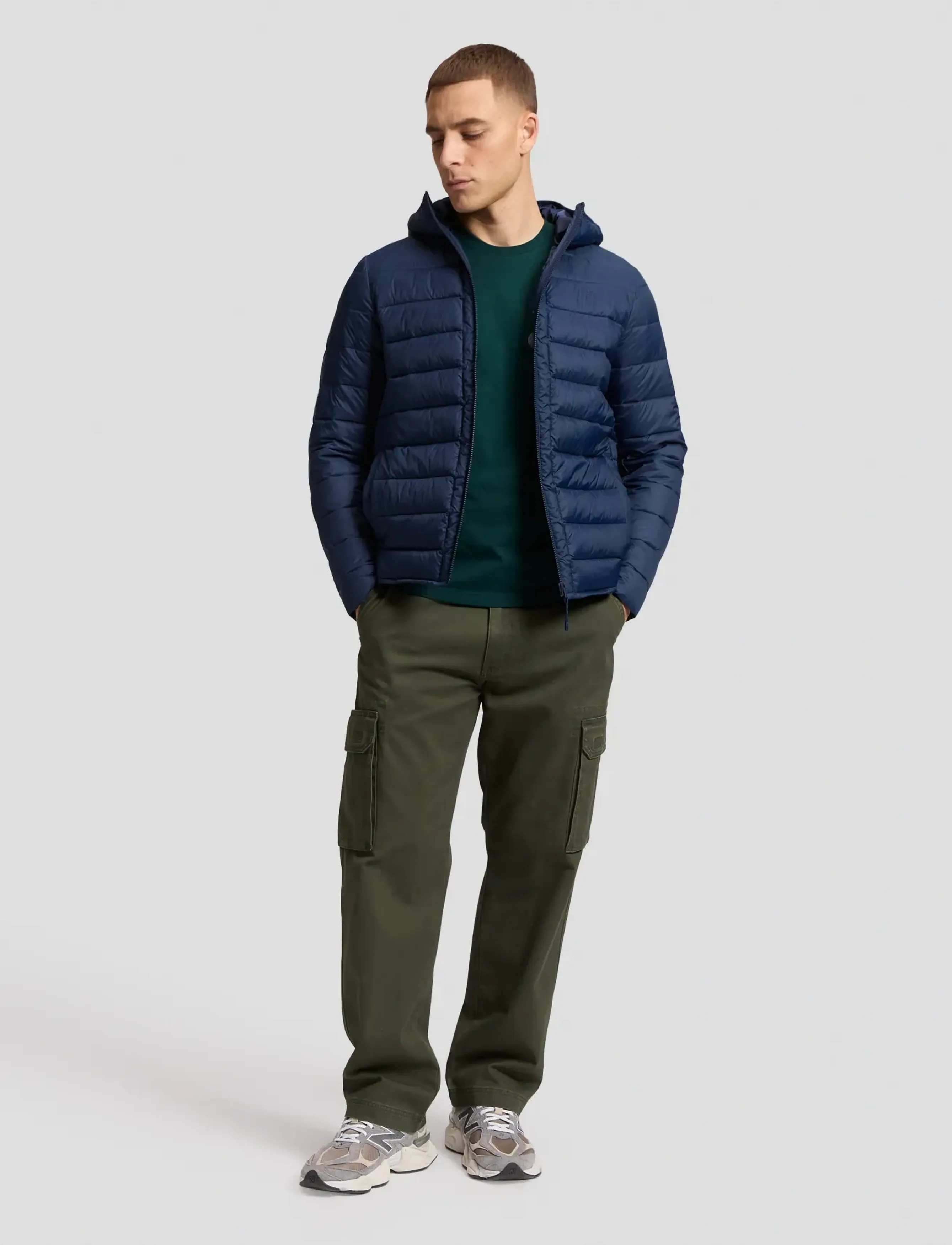Lee Jeans - PUFFER JACKET - talvejoped - rivet navy - 3