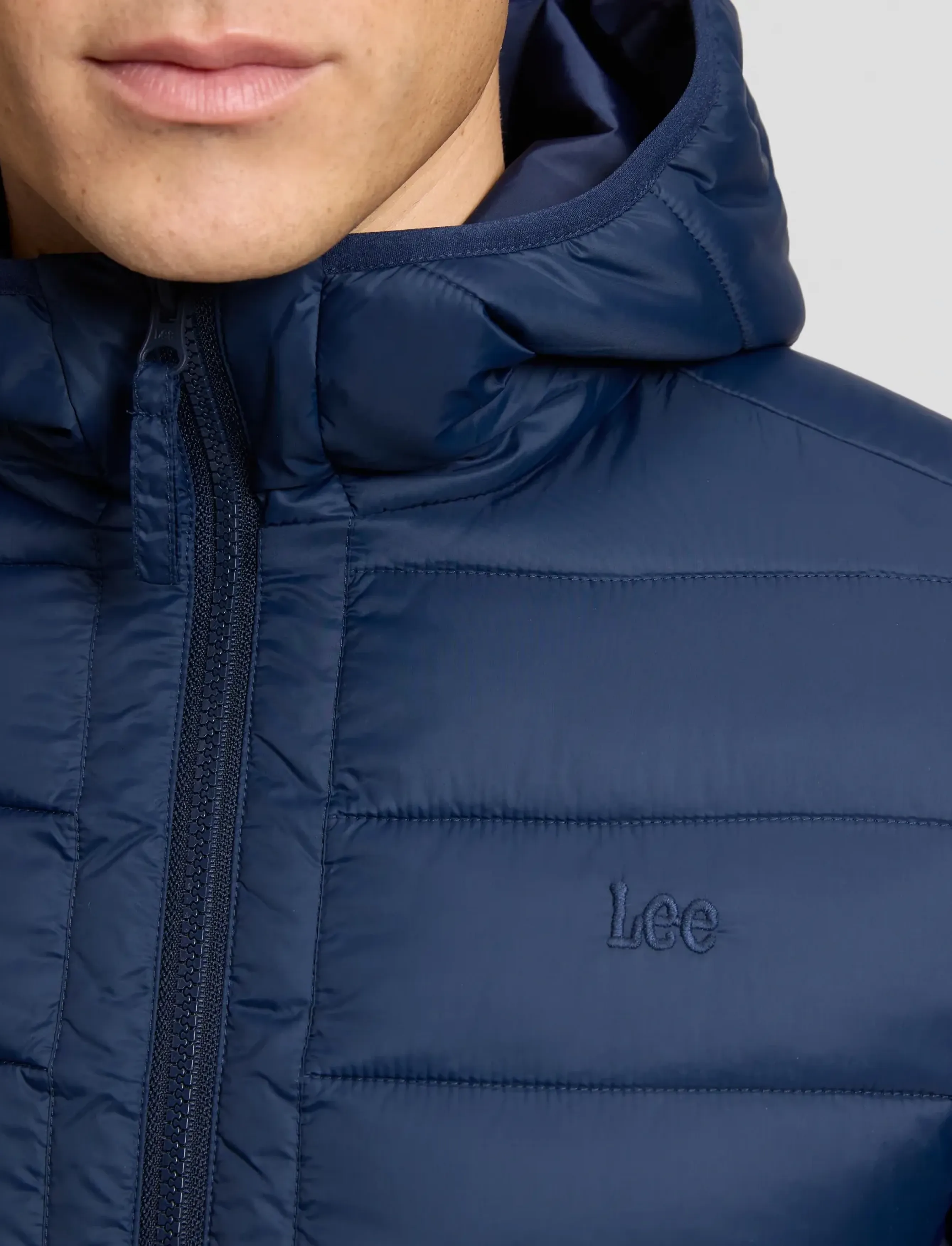 Lee Jeans - PUFFER JACKET - talvejoped - rivet navy - 5