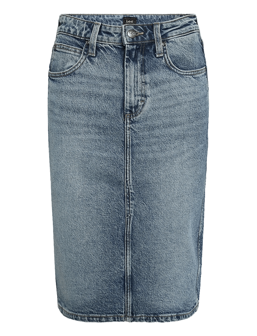 Lee Jeans - MIDI SKIRT - teksaseelikud - eye spy - 1