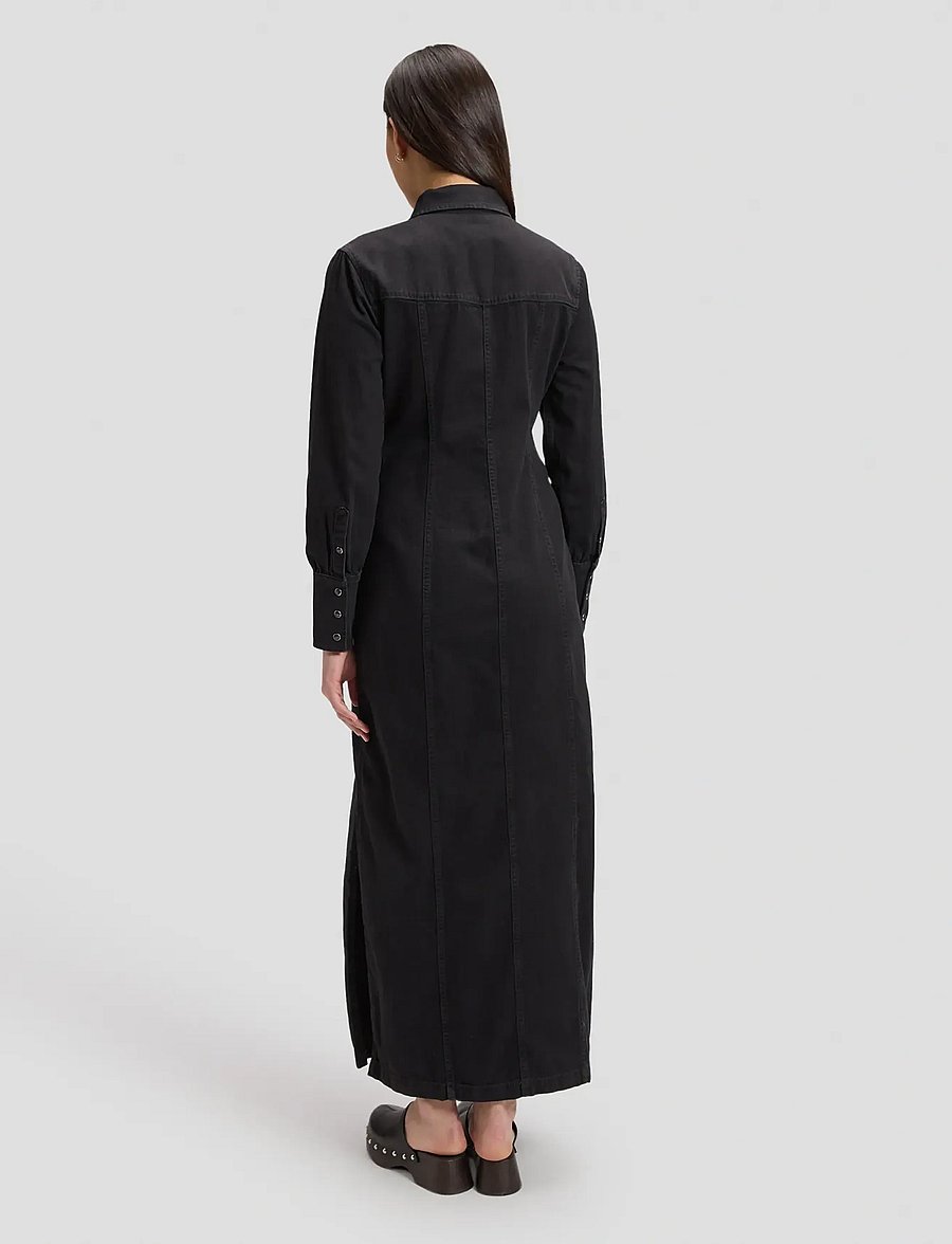 Lee Jeans - SHAPED WESTERN DRESS - hemdkleider - dark volume - 2
