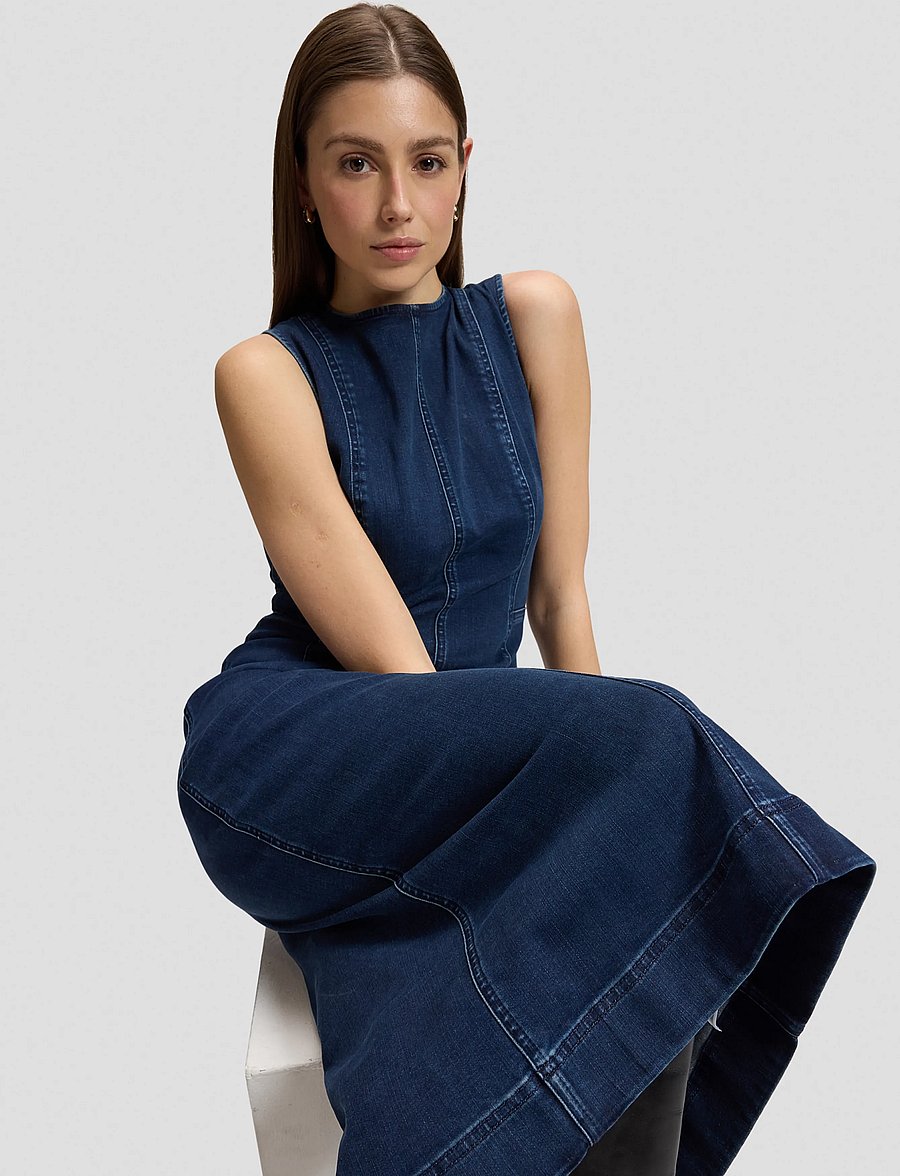Lee Jeans - SHAPED LONG DRESS - lee hearts - 0