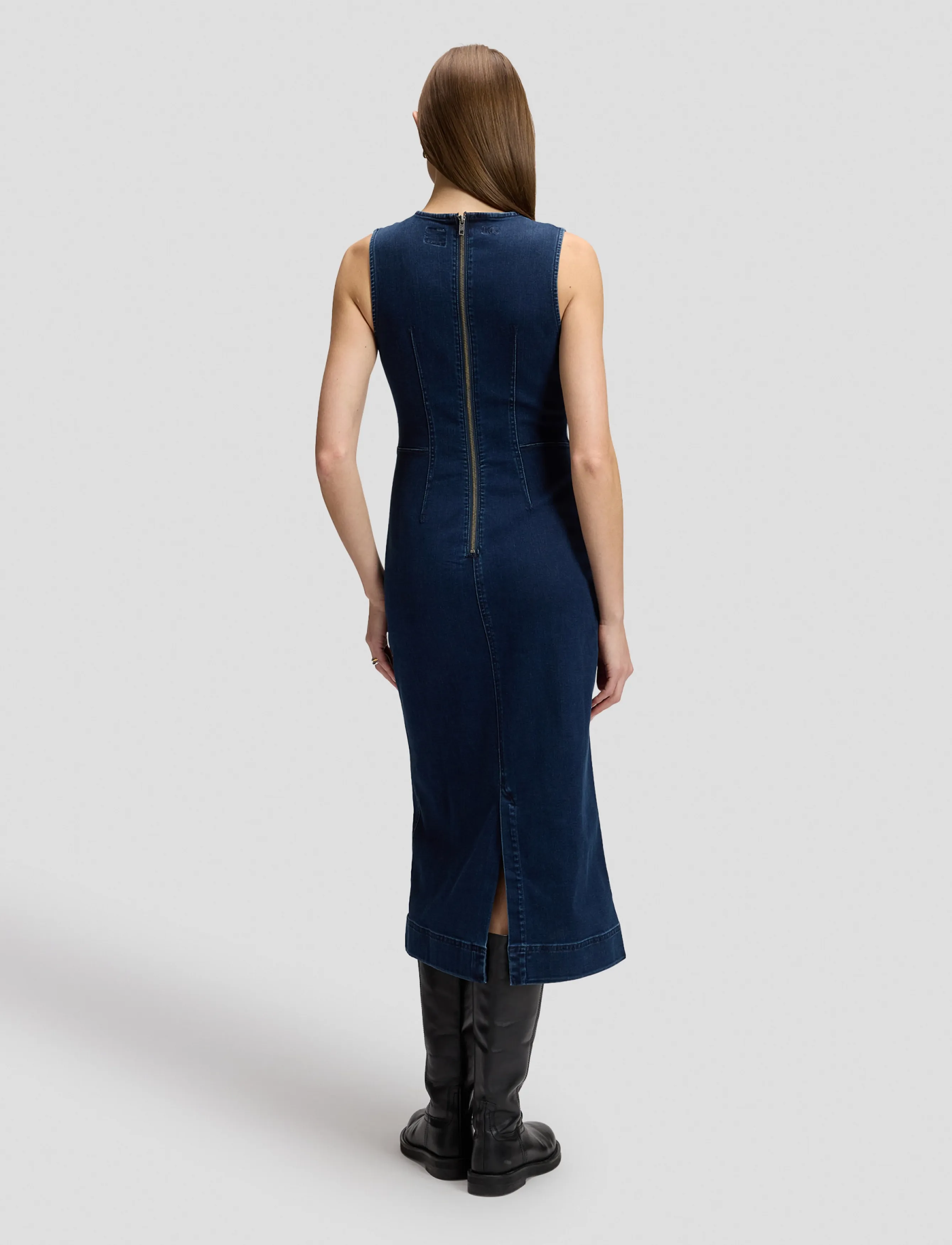 Lee Jeans - SHAPED LONG DRESS - lee hearts - 3