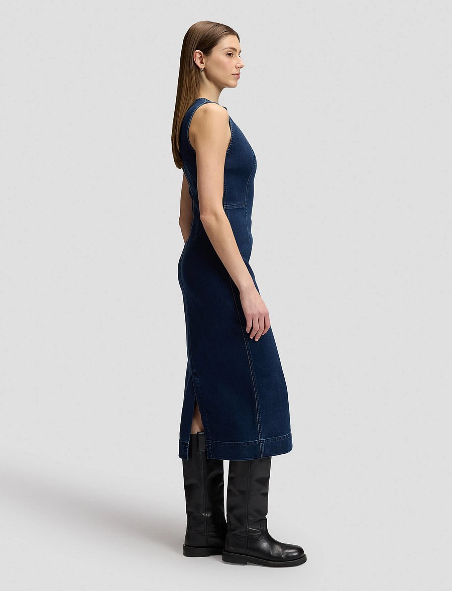 Lee Jeans - SHAPED LONG DRESS - lee hearts - 4