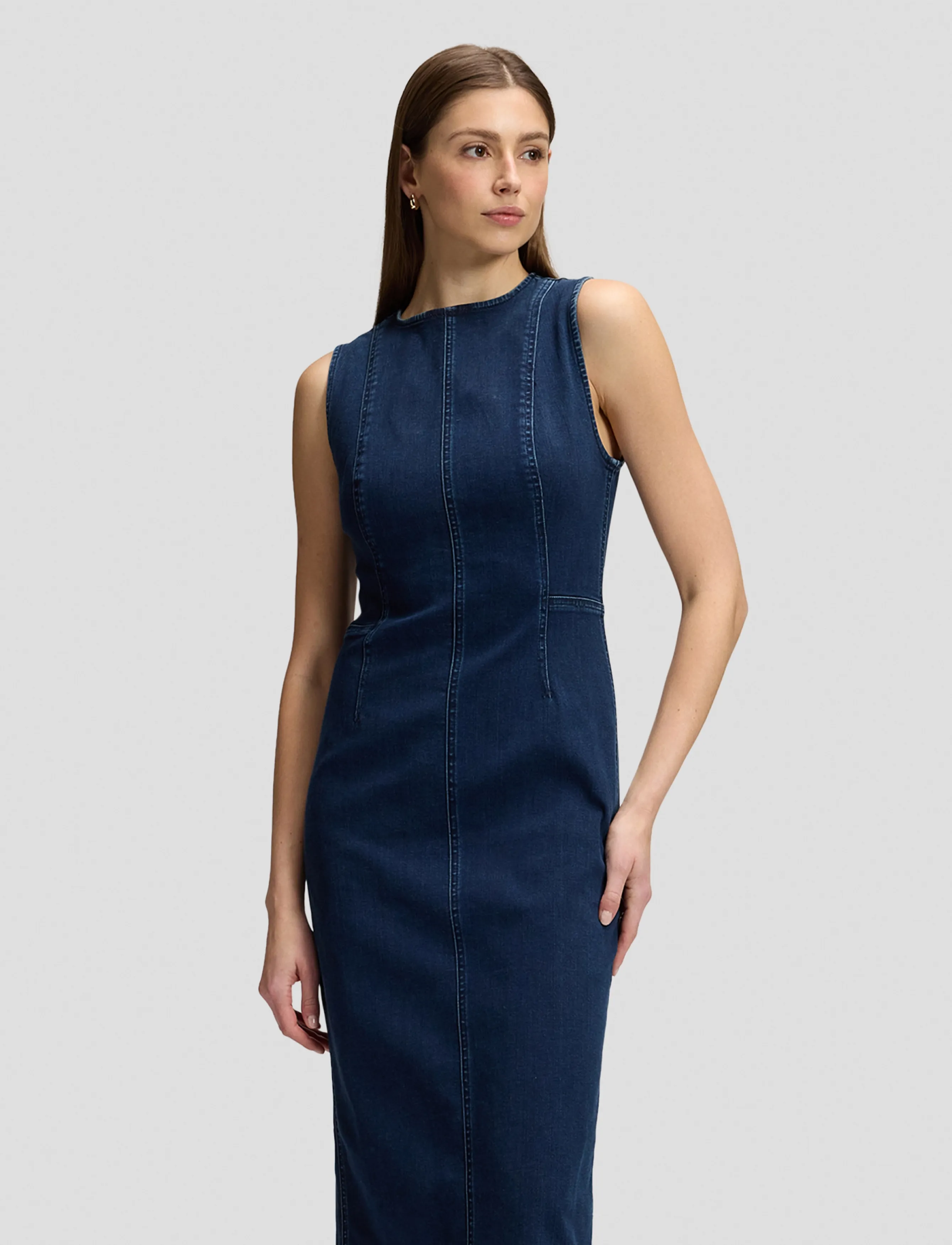 Lee Jeans - SHAPED LONG DRESS - lee hearts - 5