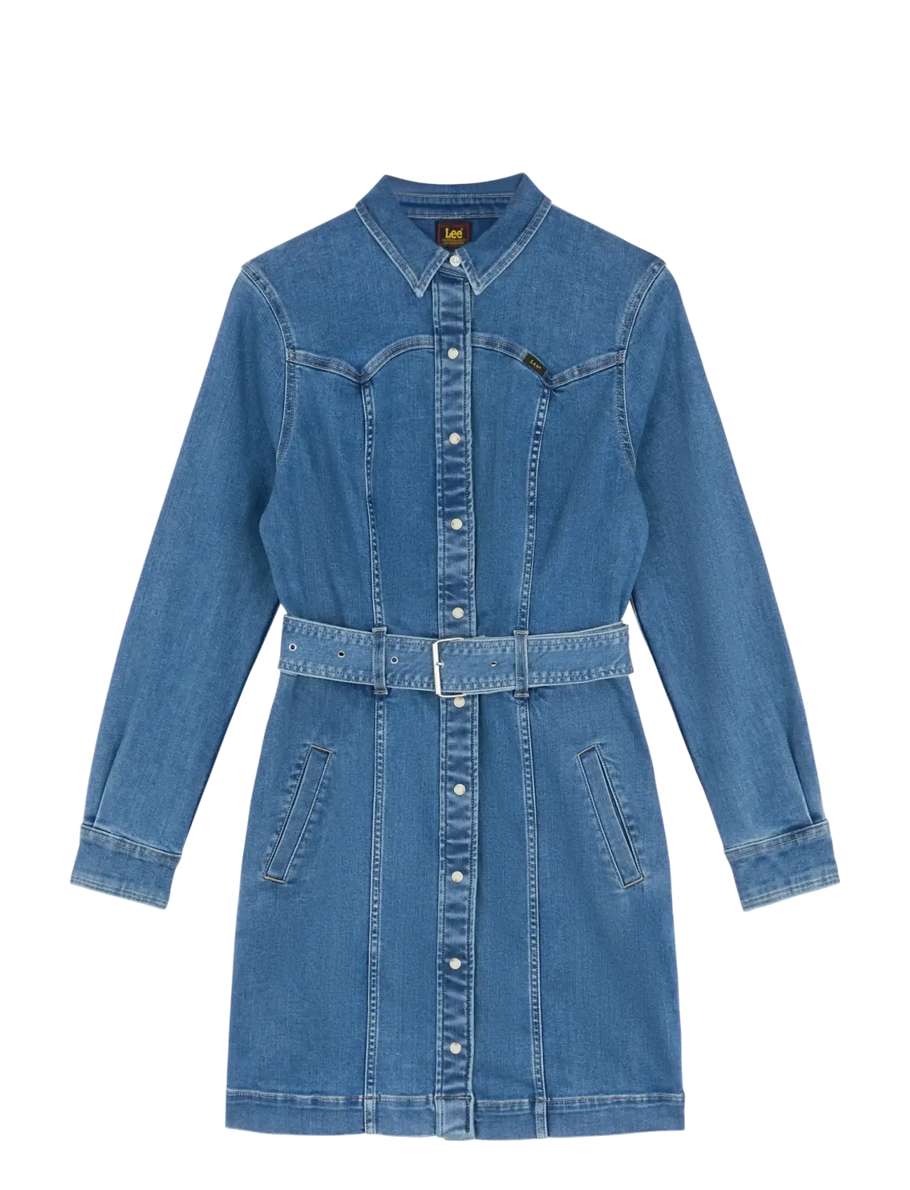 Lee Jeans - LS FITTED DRESS - hemdkleider - west end - 1