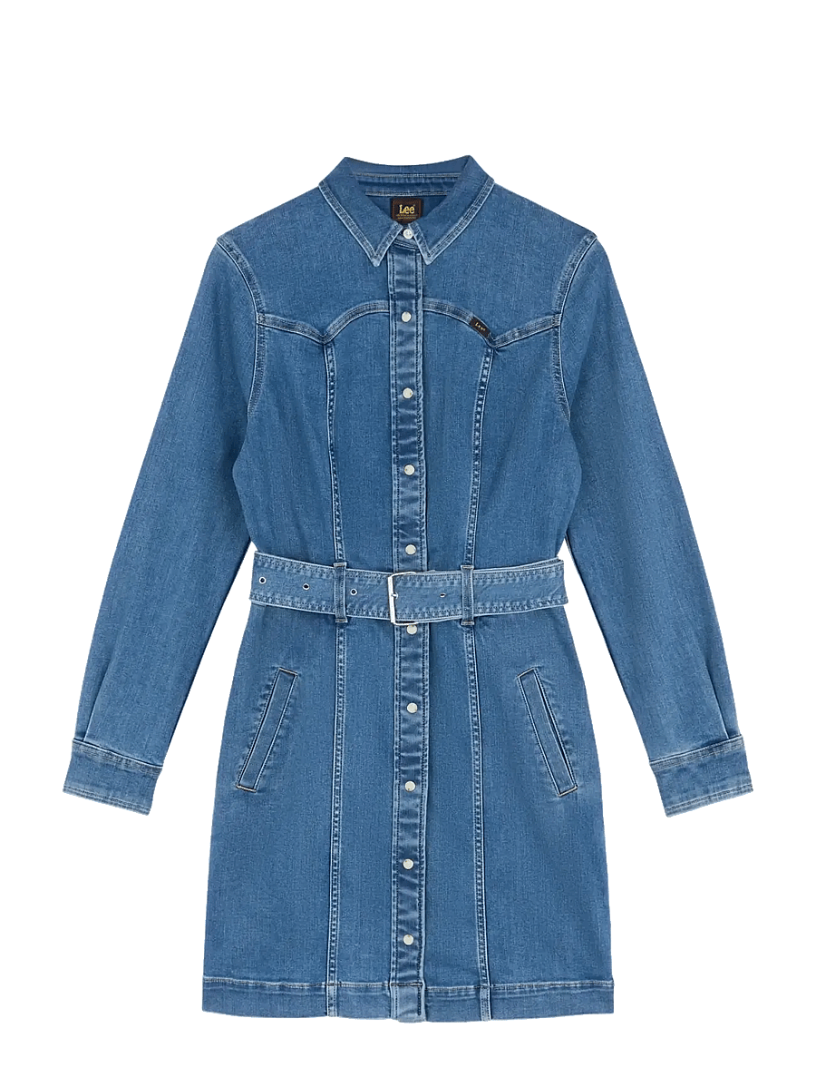 Lee Jeans - LS FITTED DRESS - hemdkleider - west end - 1