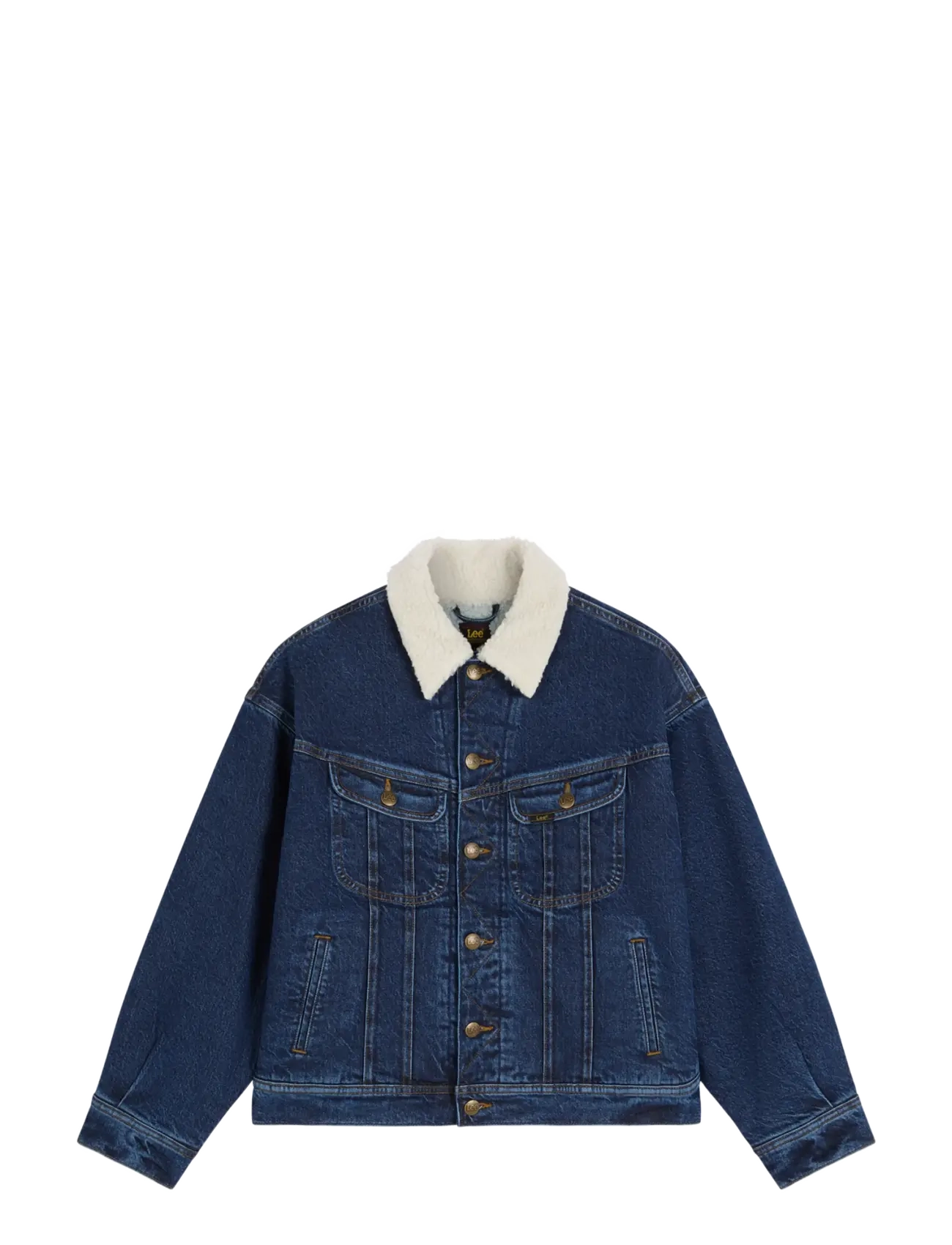 Lee Jeans - RELAXED SHERPA RIDER JKT - dandy - 1