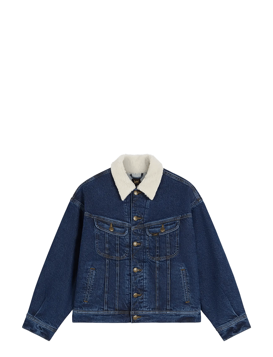 Lee Jeans - RELAXED SHERPA RIDER JKT - dandy - 1