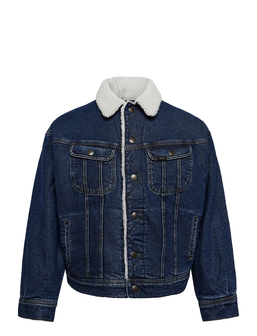Lee Jeans - RELAXED SHERPA RIDER JKT - teksatagid - dandy - 1