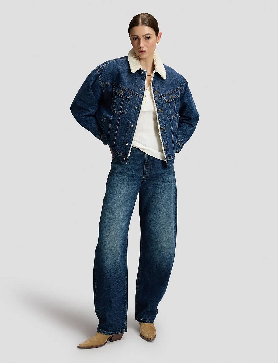 Lee Jeans - RELAXED SHERPA RIDER JKT - dandy - 3