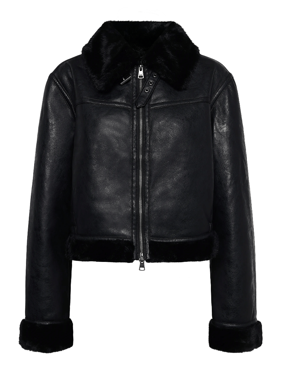 Lee Jeans - AVIATOR JKT - bomberjackor - black - 1