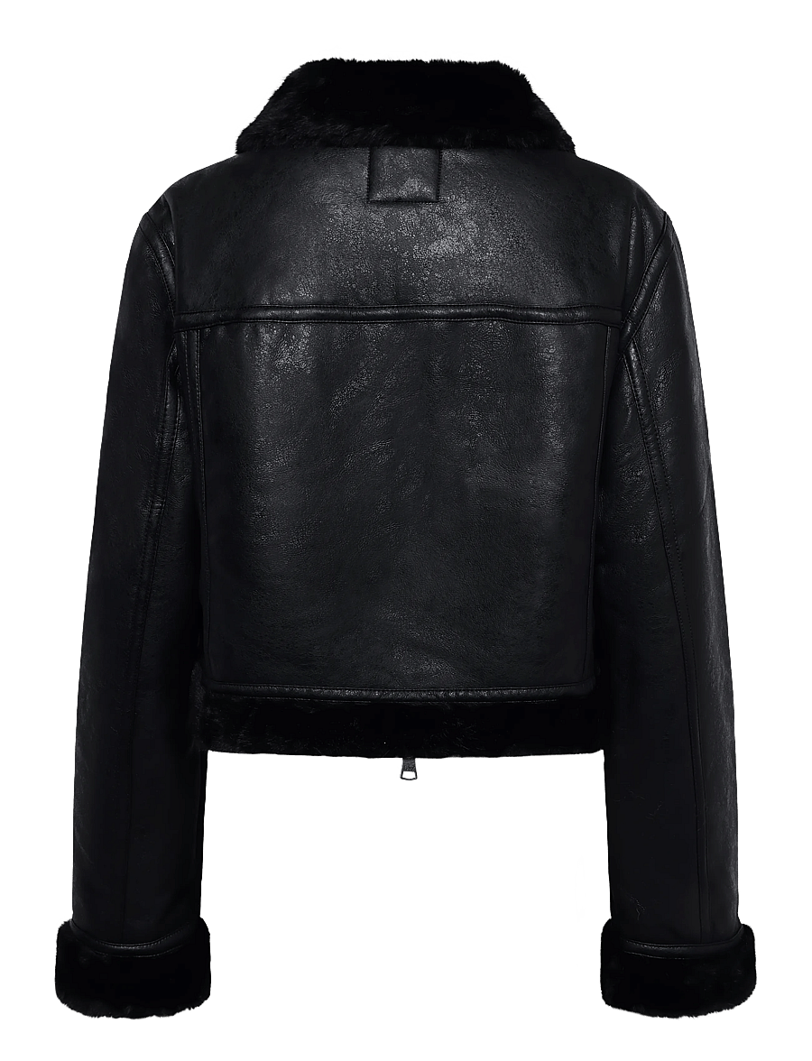 Lee Jeans - AVIATOR JKT - bomberjackor - black - 2