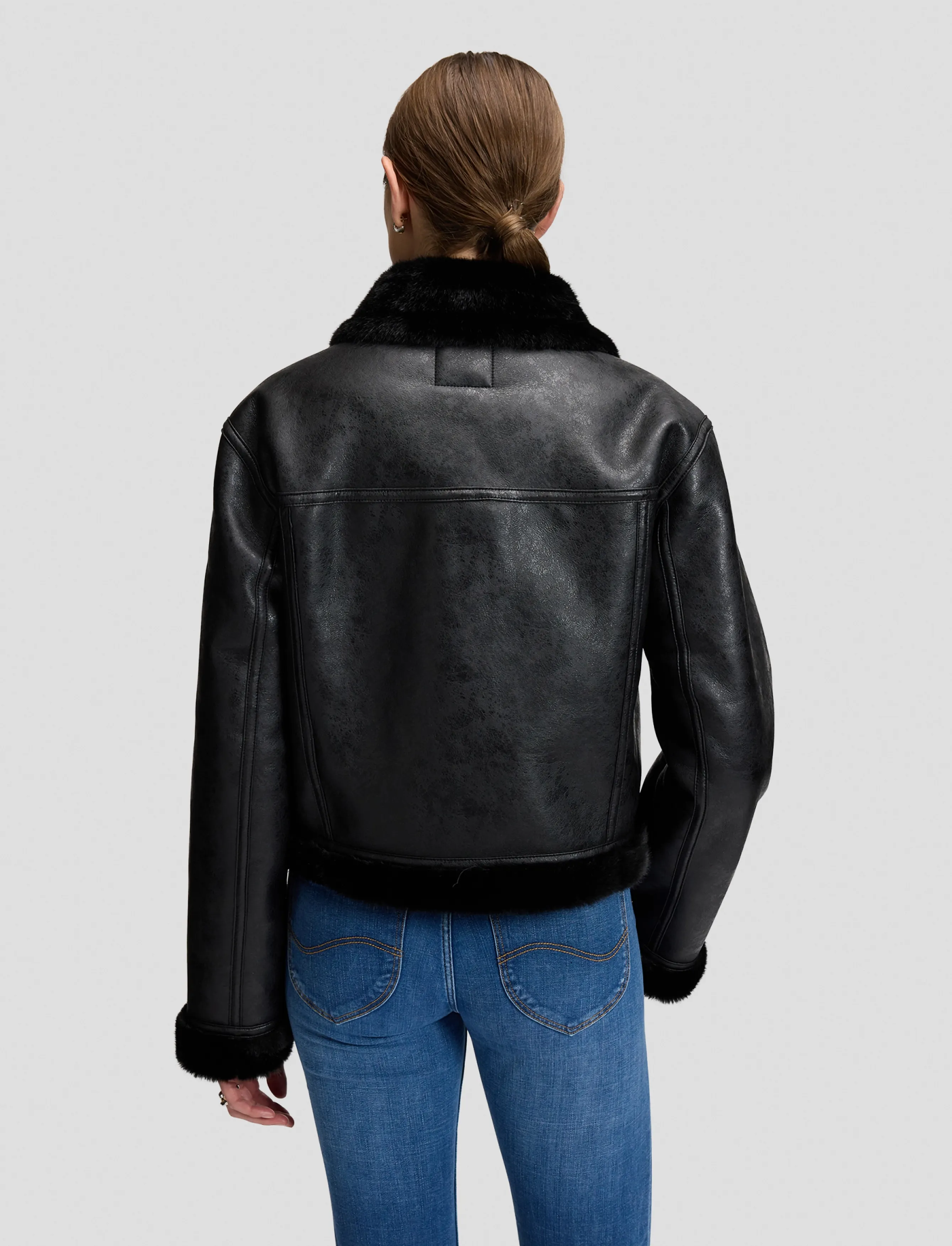 Lee Jeans - AVIATOR JKT - black - 3